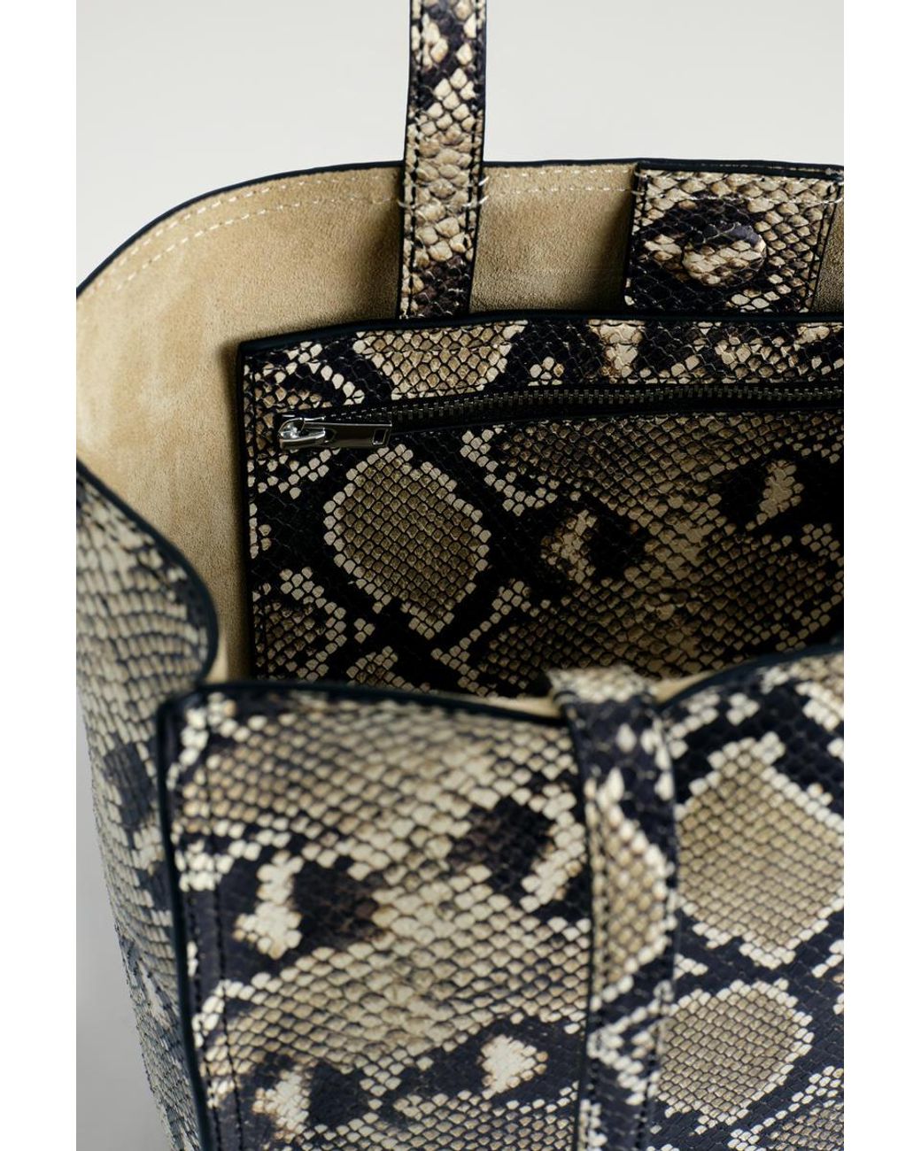 COS White Townhouse Shopper Bag