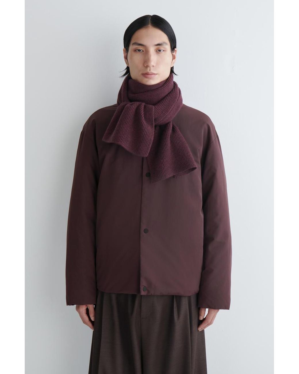 Sciarpa di COS in Purple da Uomo