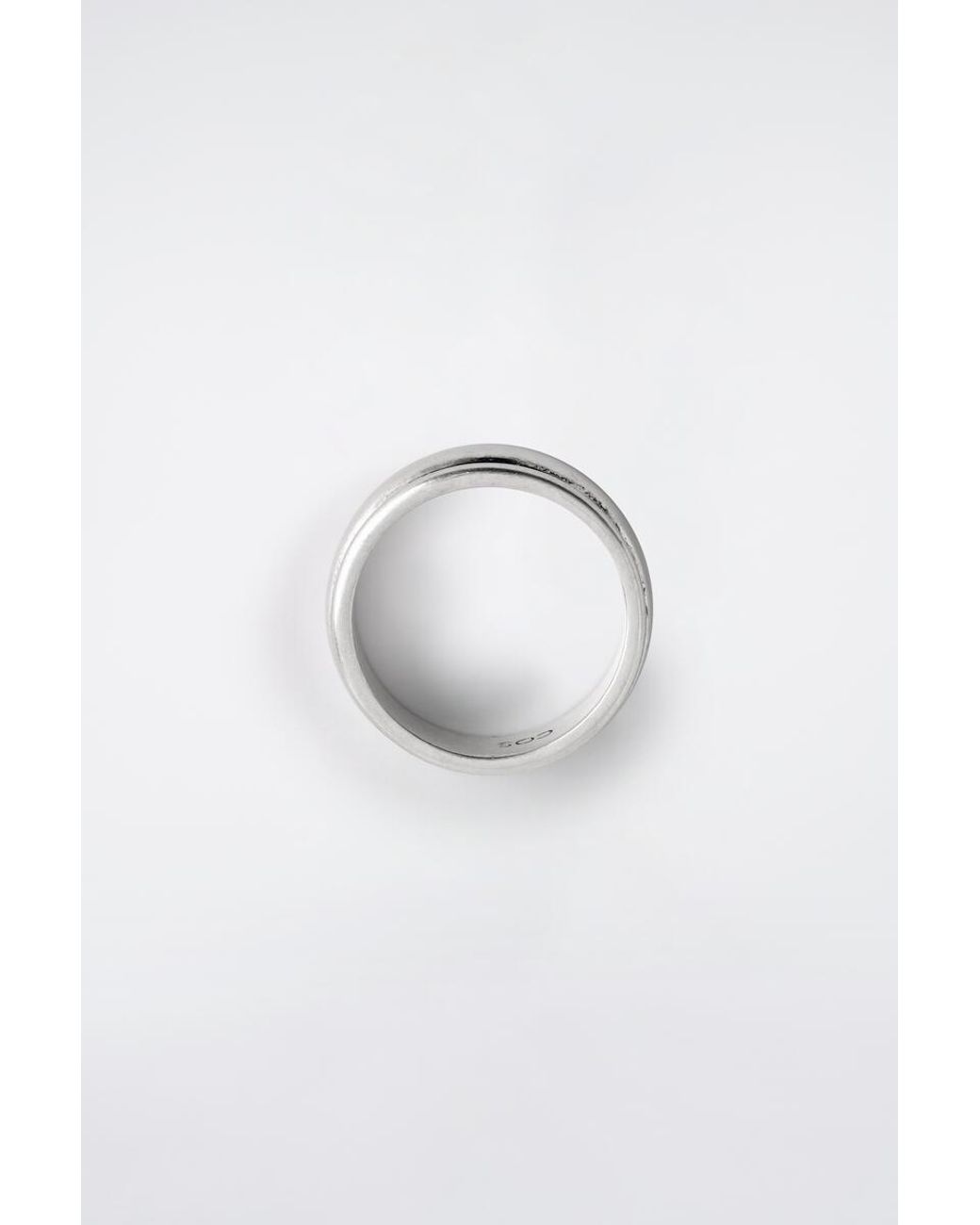 COS Multicolor Double-Band Ring for men