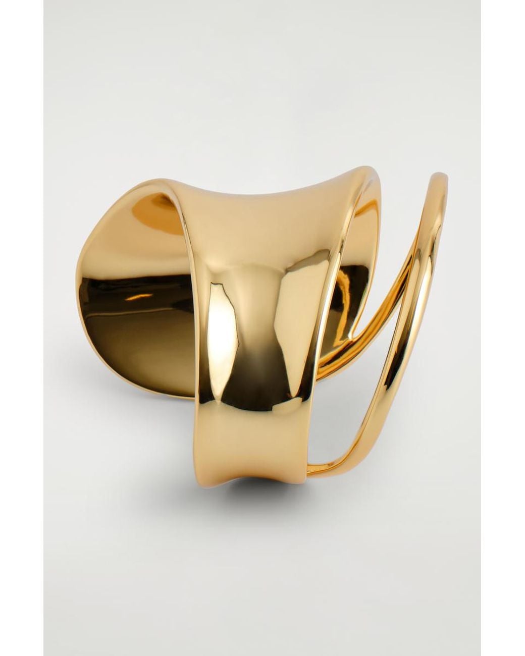 COS Metallic Double-Wrap Cuff