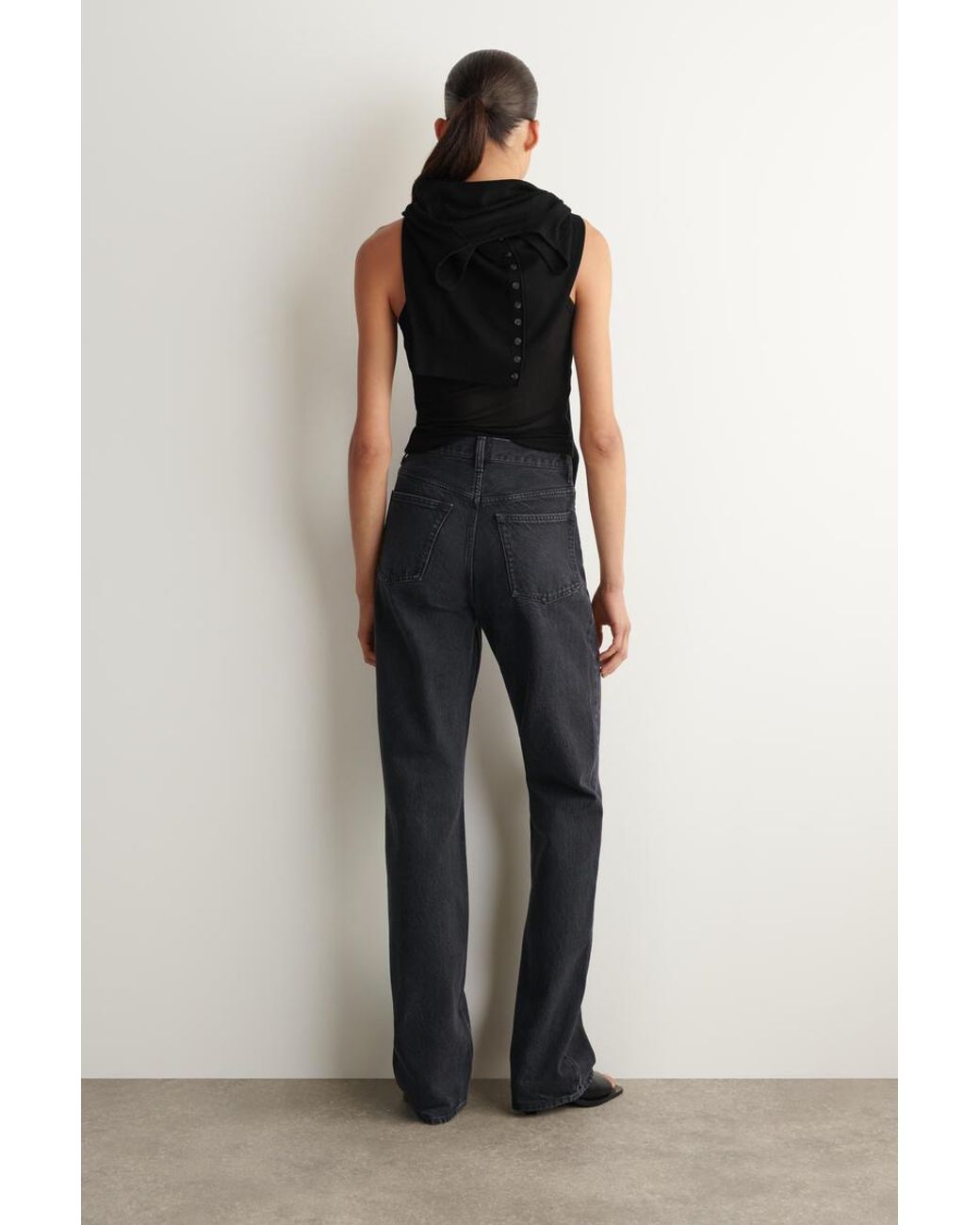 COS Blue Valley Bootcut Jeans