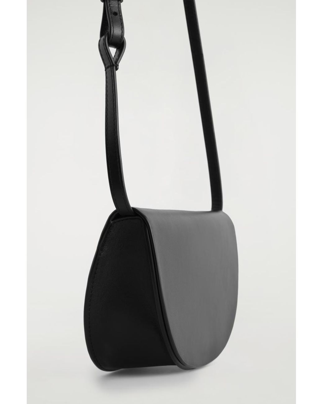 COS White Curved Crossbody Bag