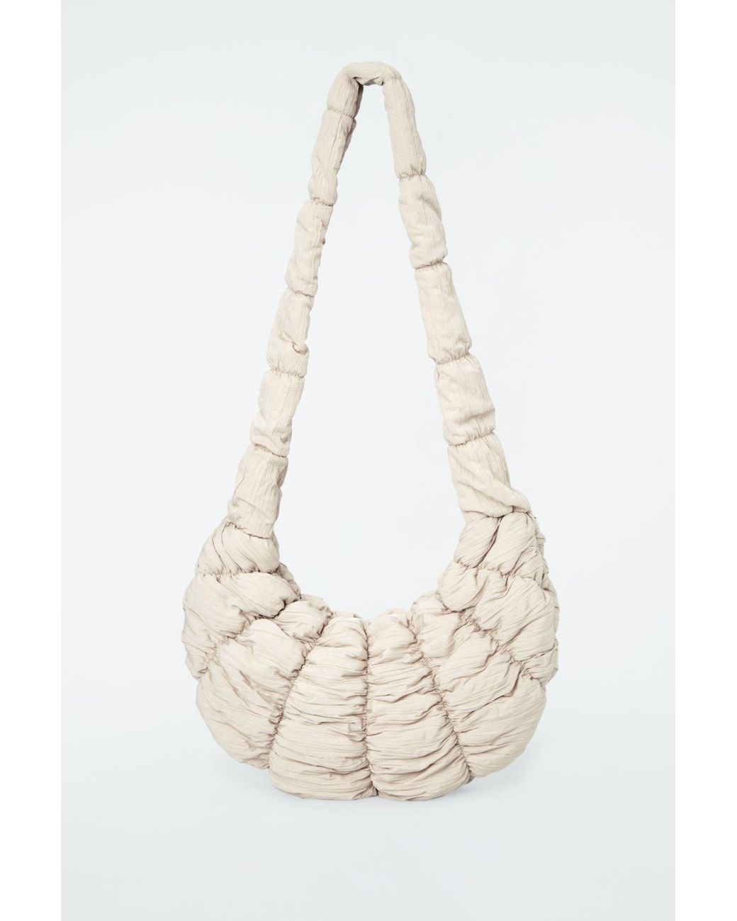cos-White-Ripple-Crossbody-