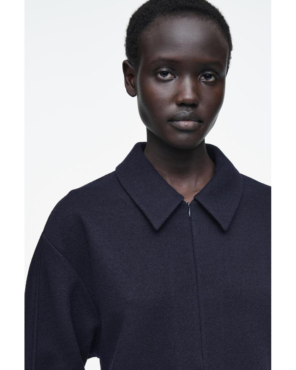 cos-Navy-Boiled-Wool-Zip-Up-