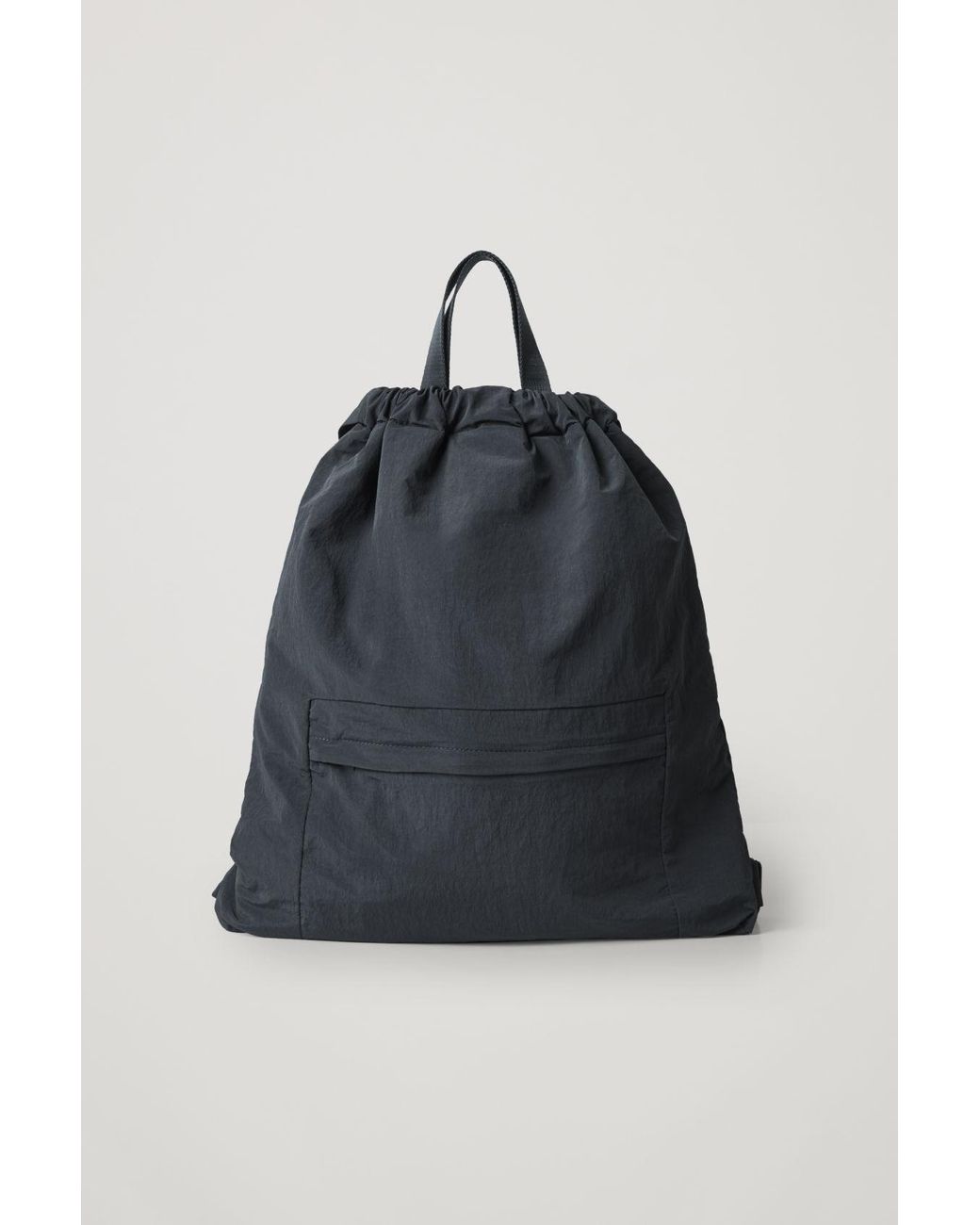 COS Drawstring Backpack in Blue for Men | Lyst