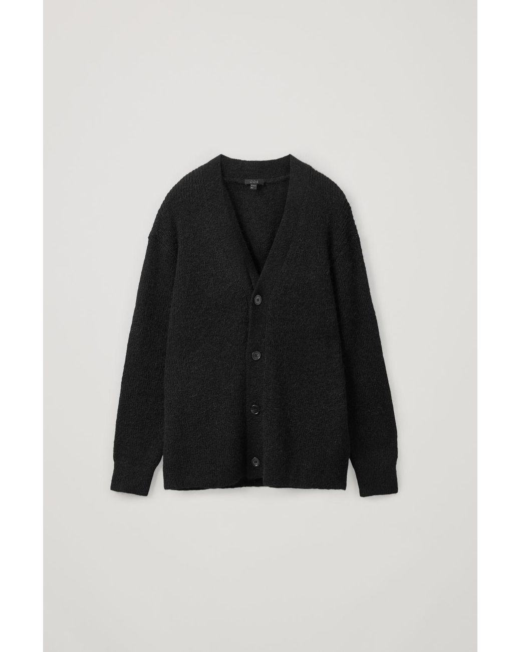 COS Alpaca-wool Mix Oversized Cardigan 