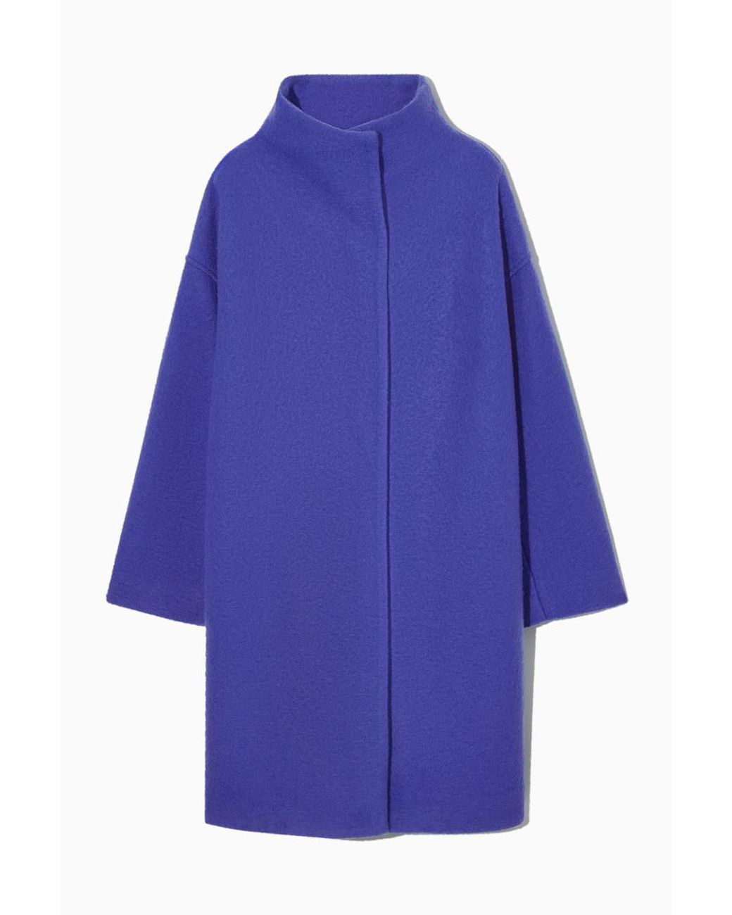 Cos wollmantel blau Clearance