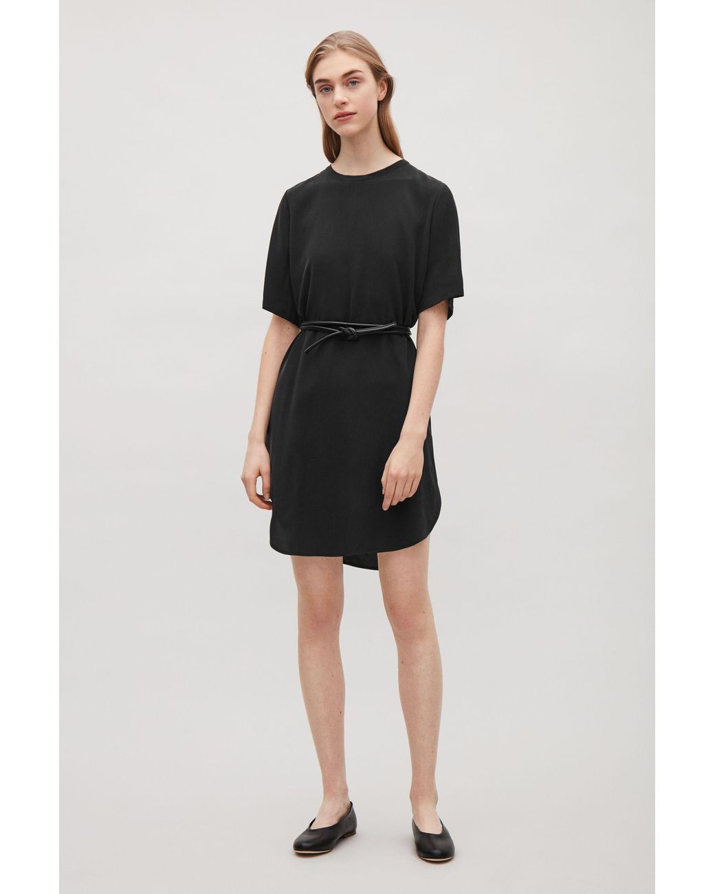 Cos black on sale shirt dress