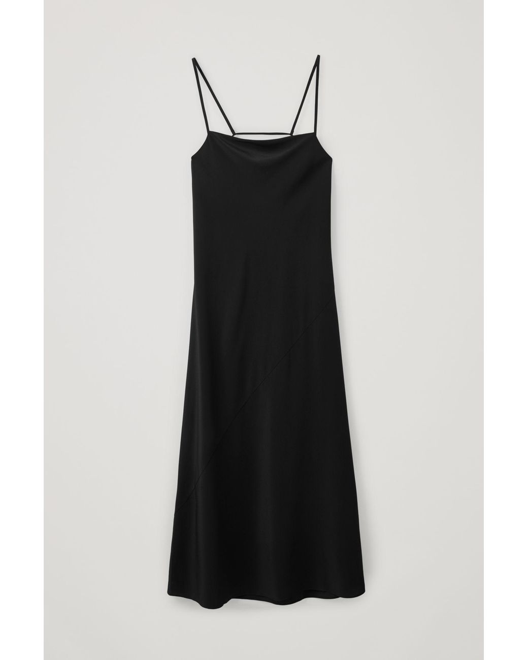 Cos silk slip best sale dress