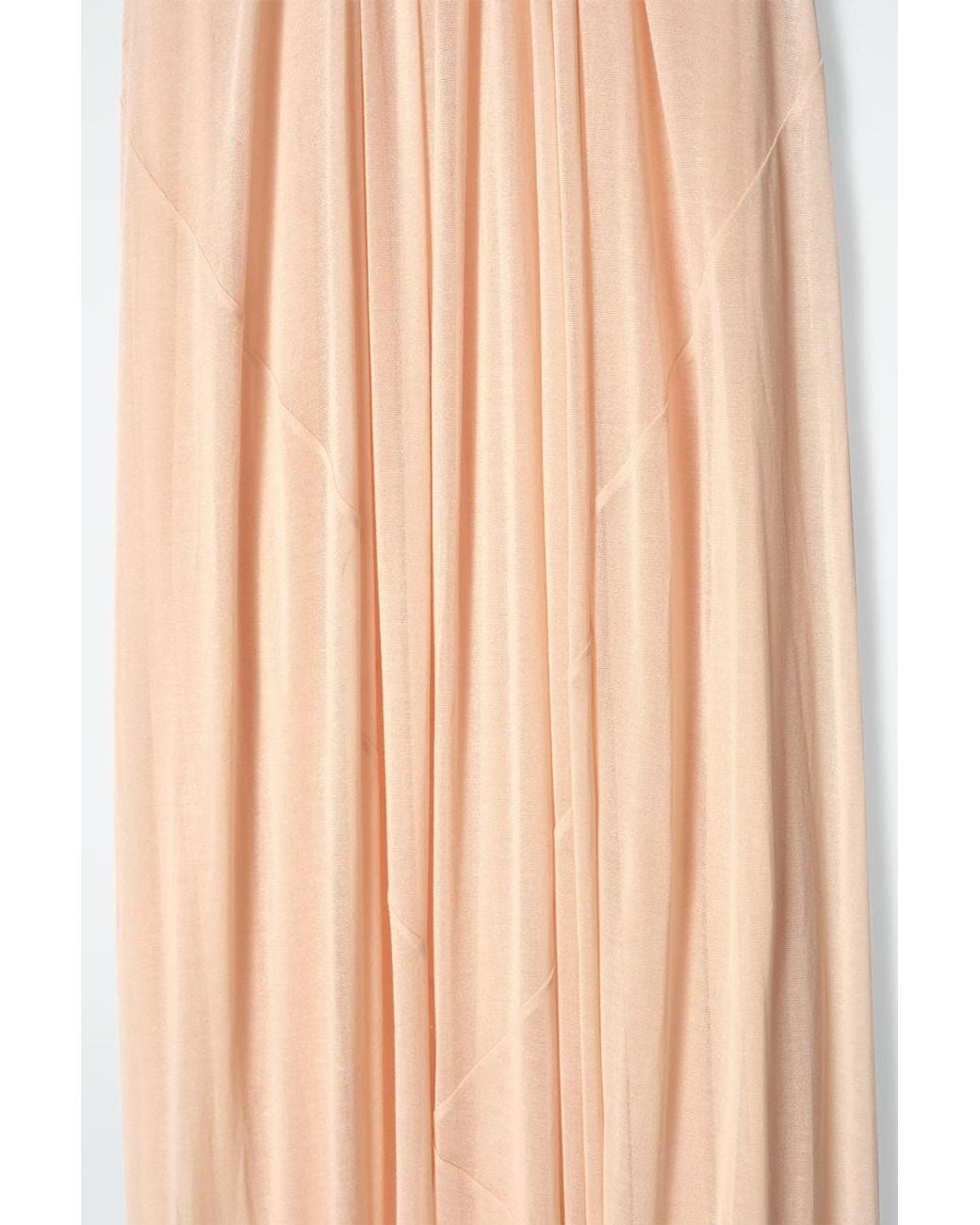 cos orange maxi dress NEW COS Ruffled Maxi Dress Women Size 10 Orange Pockets Light Boho NWT $150