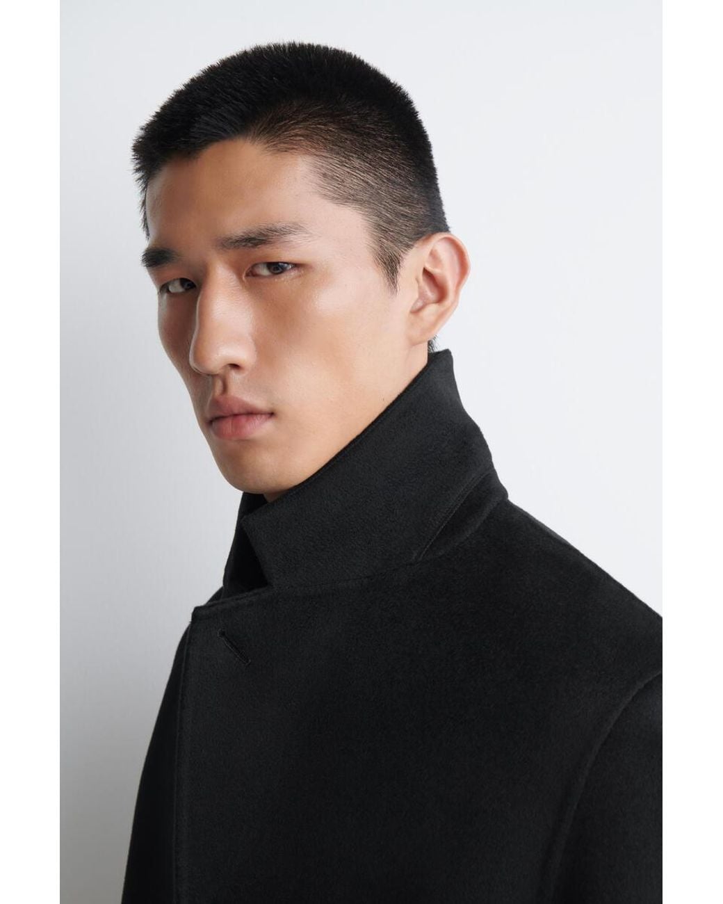 COS Black Double-Faced Pure Cashmere Blazer for men