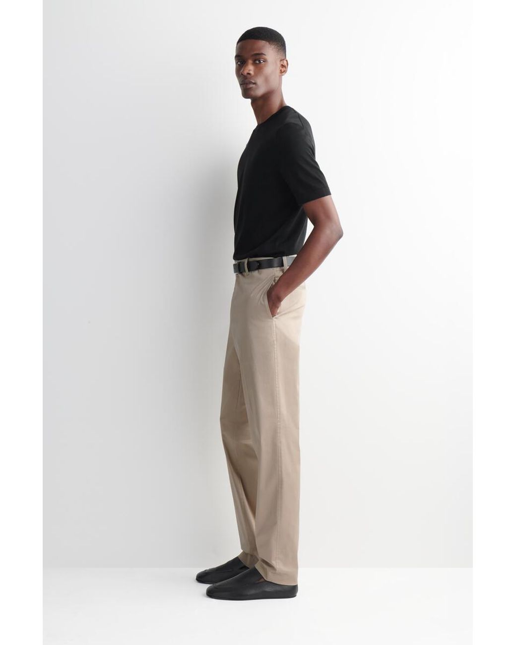 COS Natural Tailored Slim-Fit Trousers for men