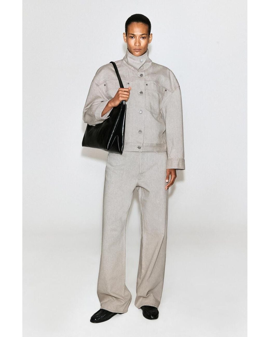 COS Black Pavilion Tote Bag