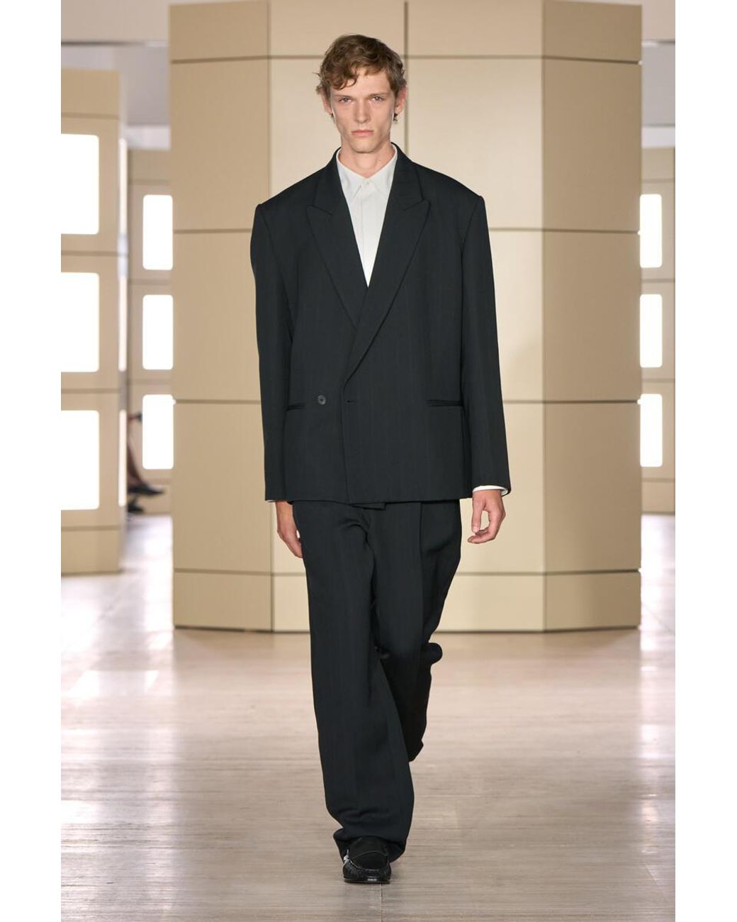 Blazer Doppiopetto di COS in Black da Uomo