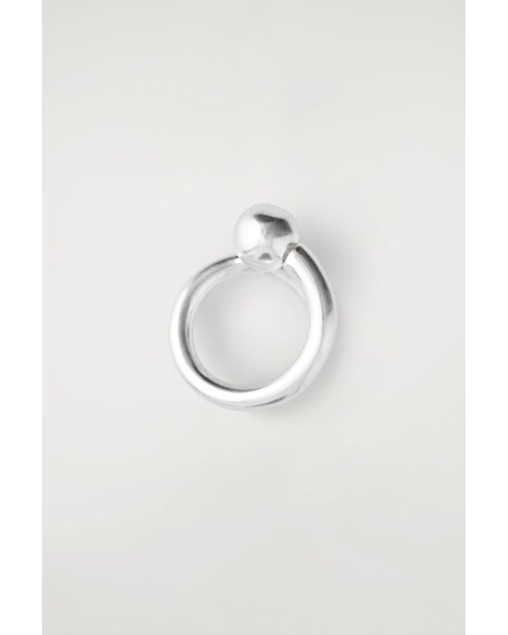 COS Blue Sphere Wrap Ring