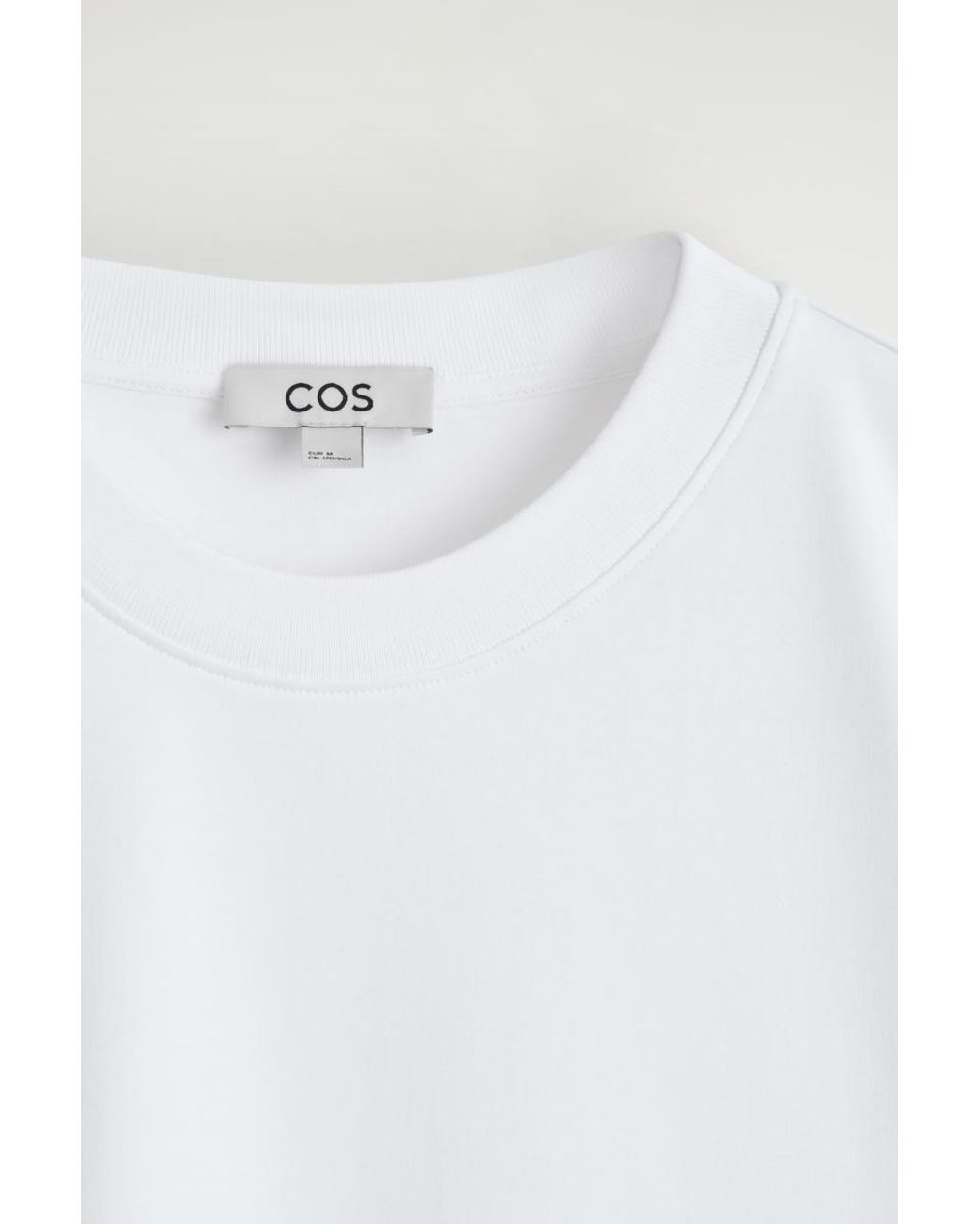 COS White Oversized T-Shirt