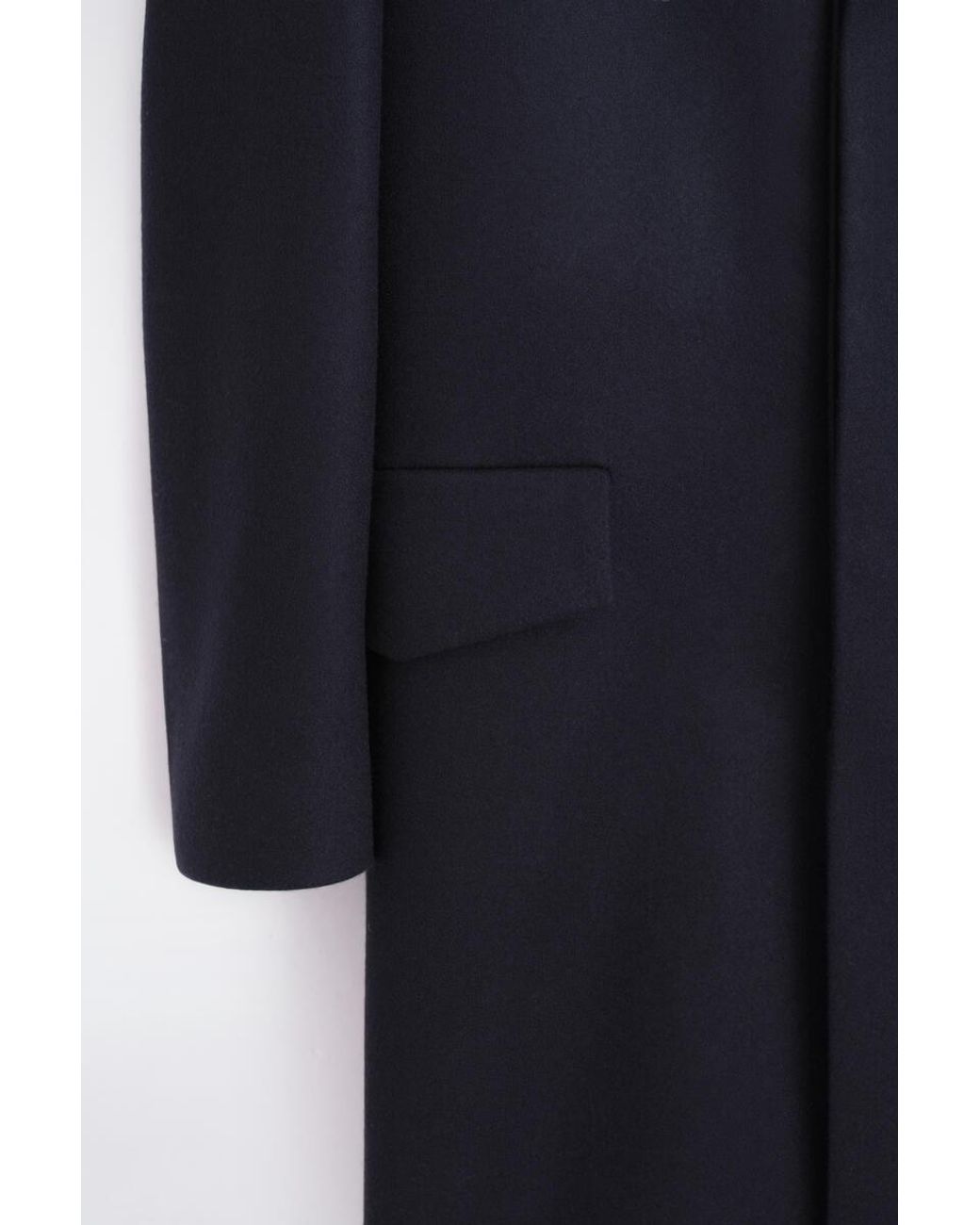COS Blue Tailored Wool Coat for men