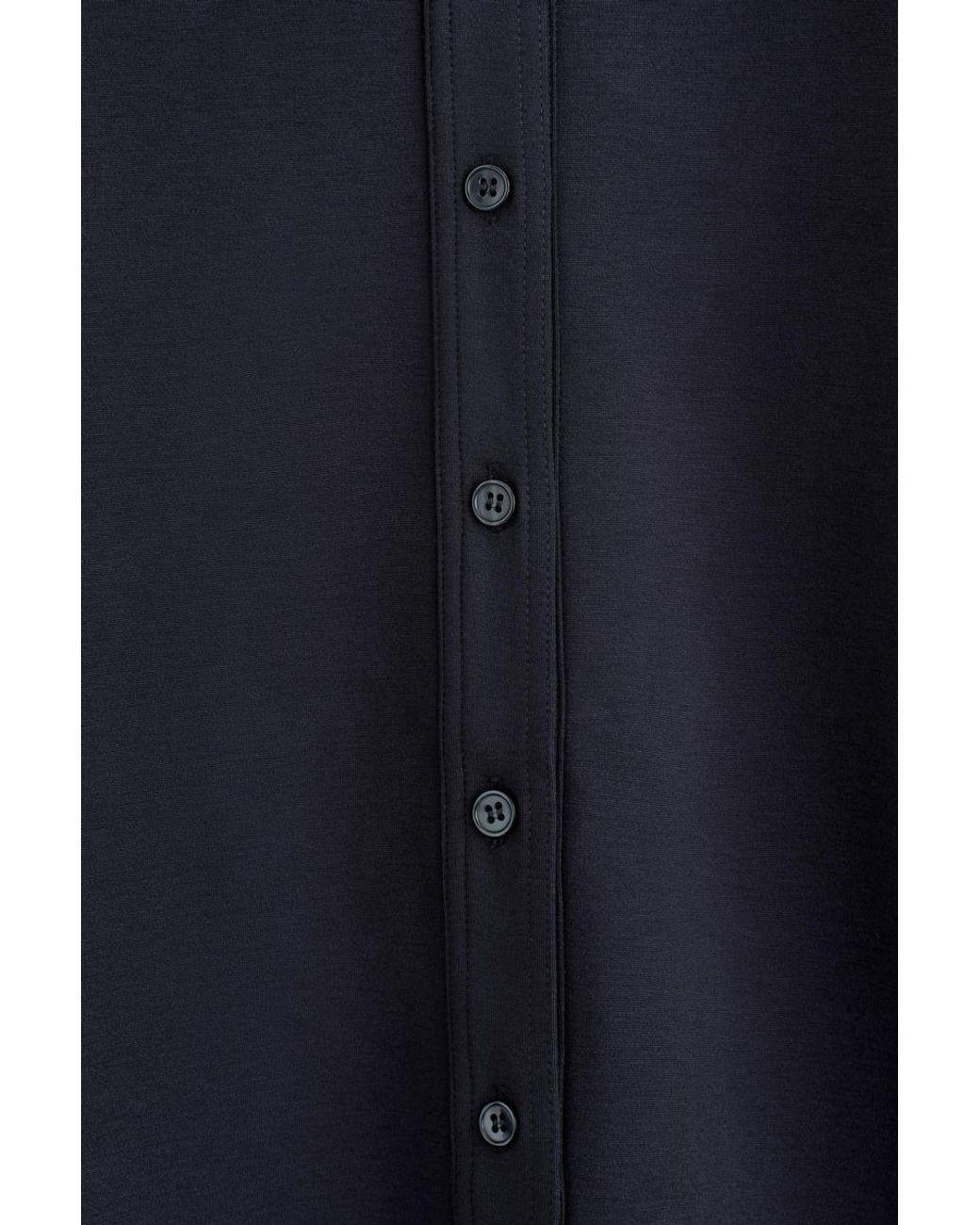 COS Blue Jersey Shirt