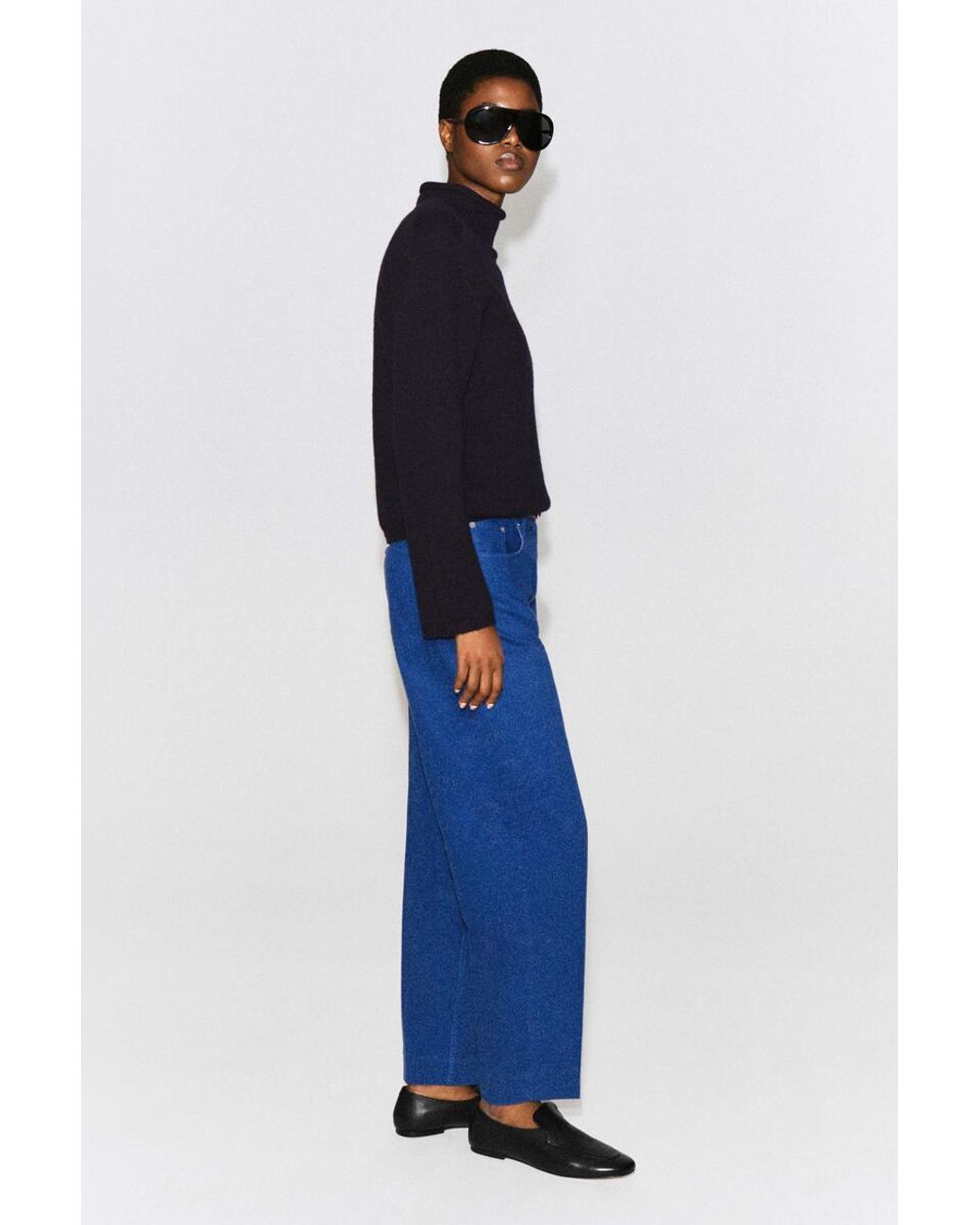 COS Blue Umbra Tapered Jeans