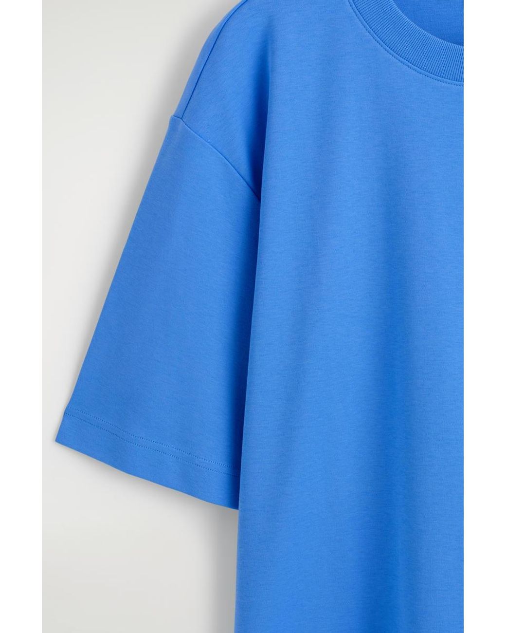 COS Blue Oversized T-Shirt