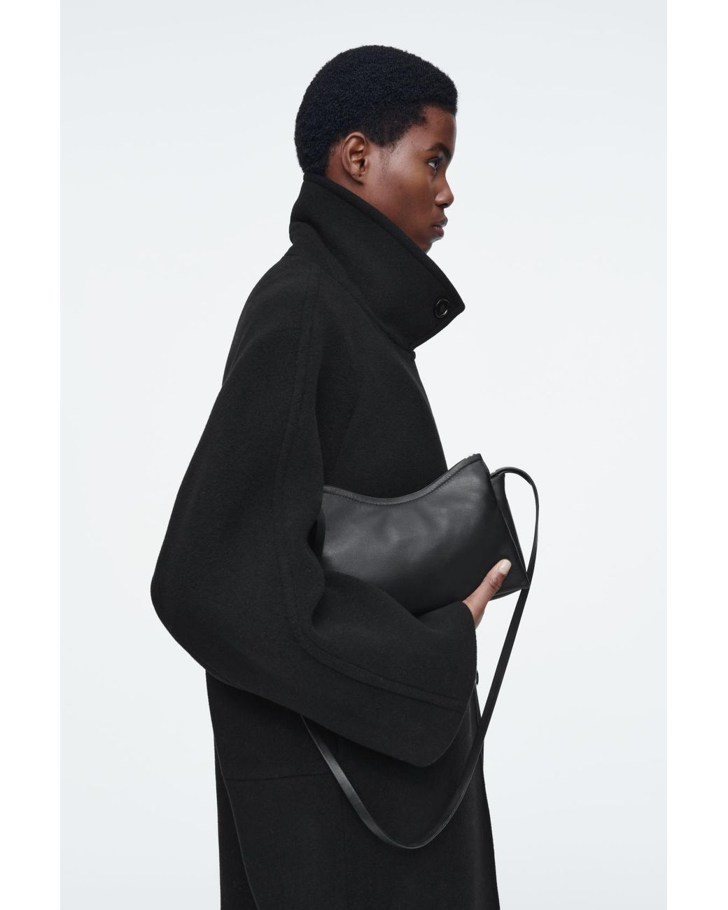 COS Tome Mini Crossbody Bag in Black | Lyst