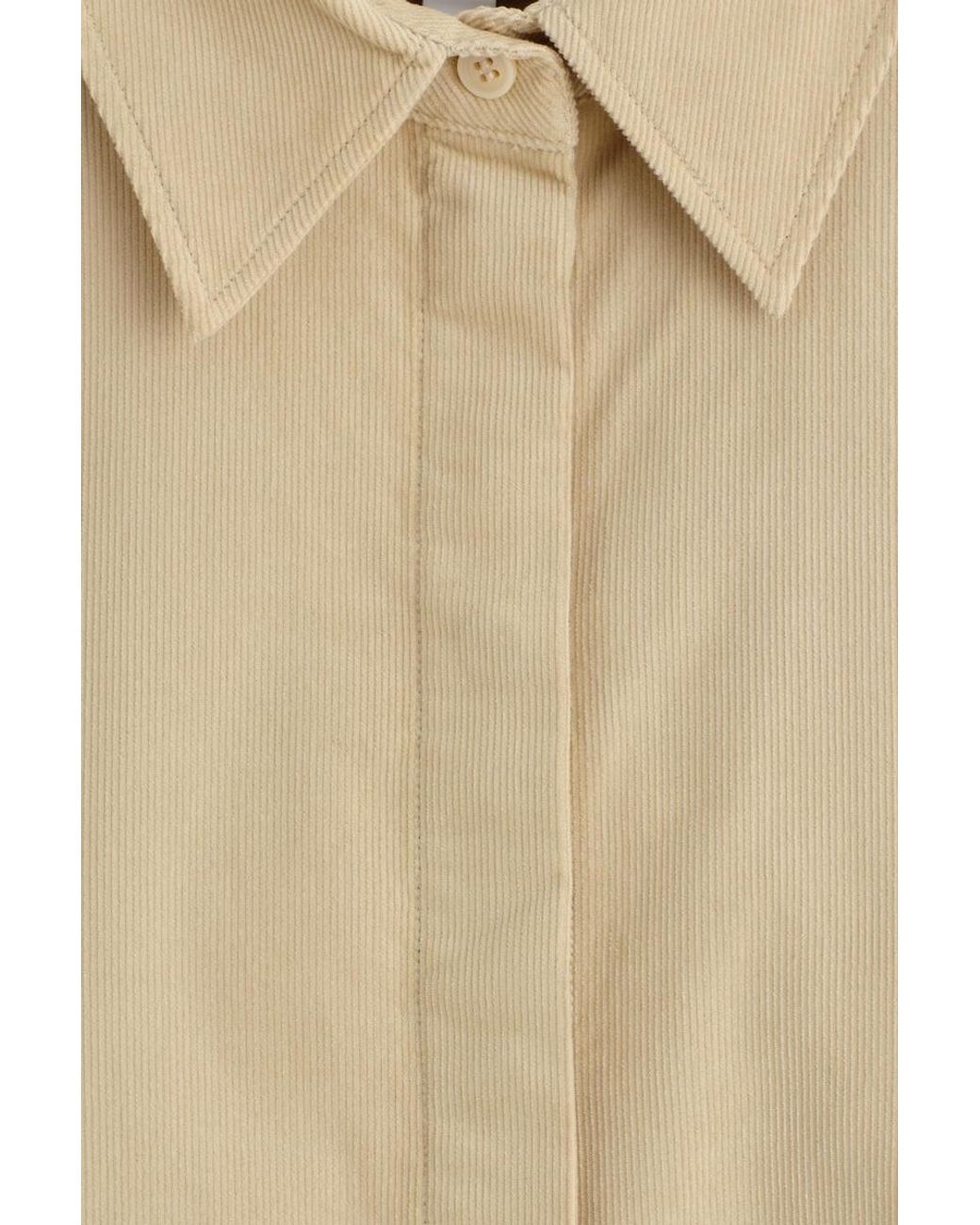 COS Natural Corduroy Shirt