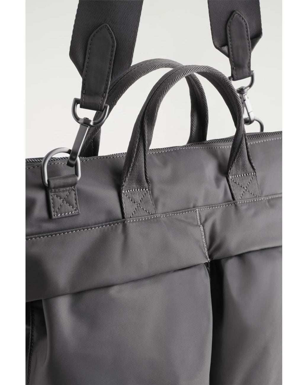 COS Transit Messenger Bag in Gray für Herren