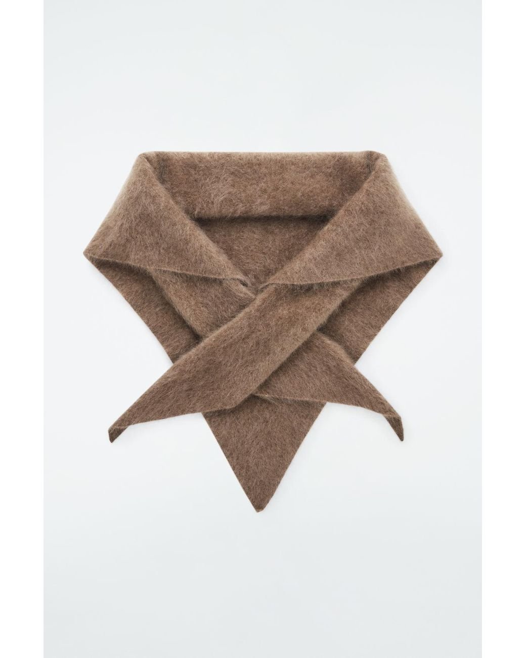 COS Pure Brushed-cashmere Triangle Scarf in Natural | Lyst COS Pure Brushed-cashmere Triangle Scarf in Natural | Lyst