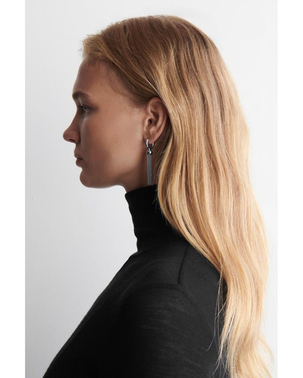COS Multicolor Tasselled Earrings