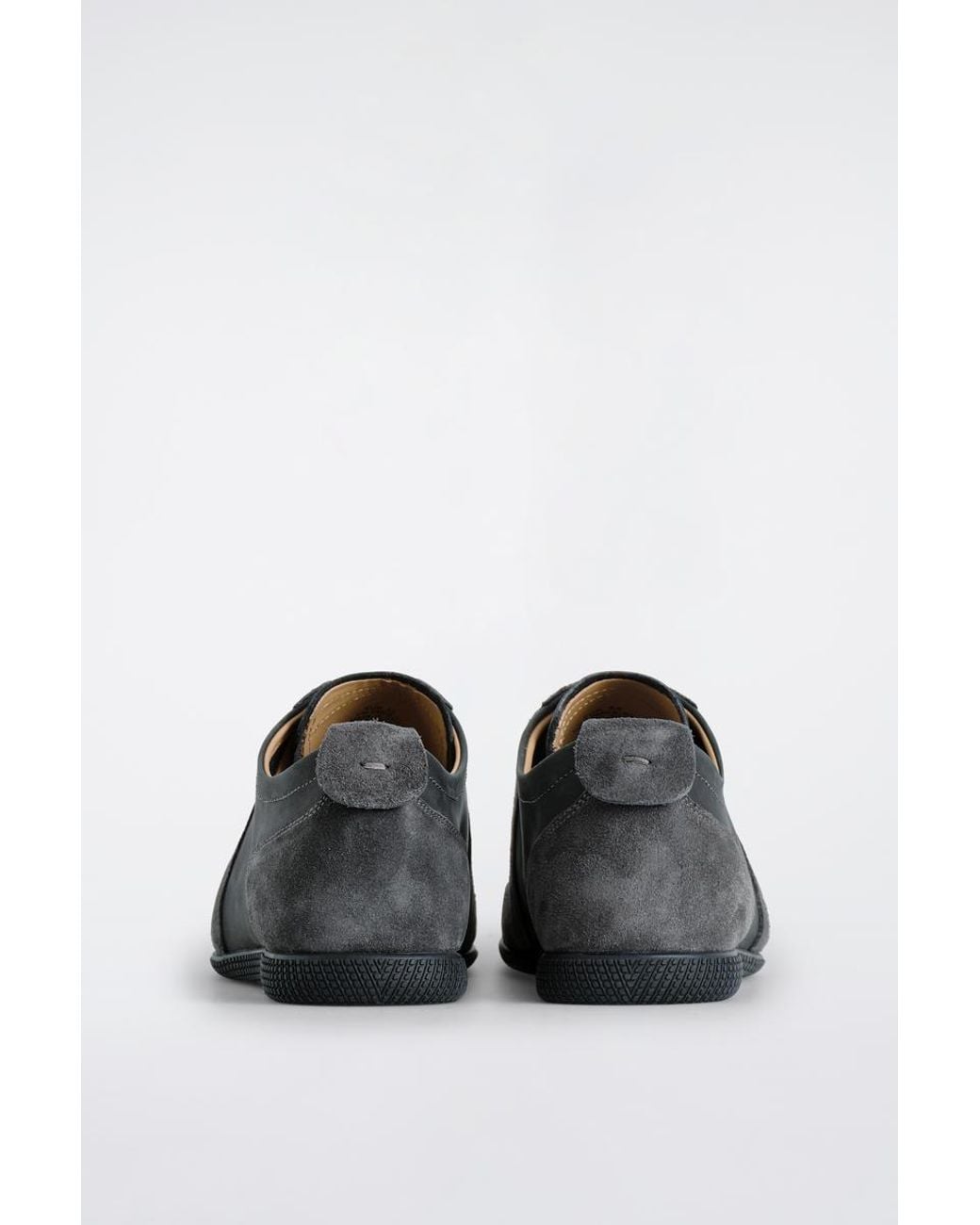 COS Black Nubuck And Suede Sneakers for men