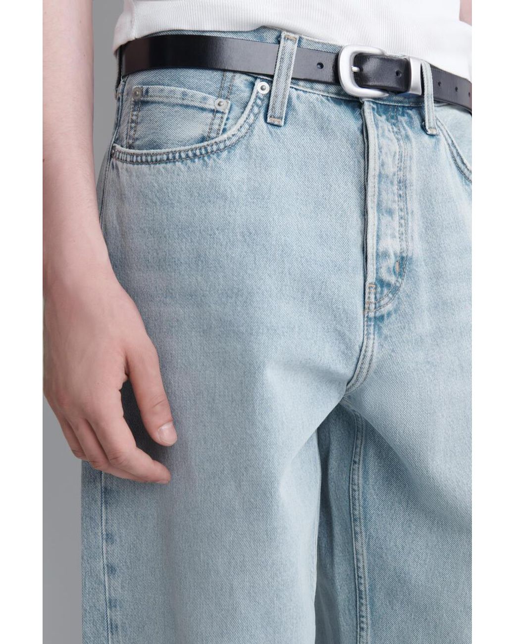 COS Blue Rider Relaxed-Fit Straight-Leg Jeans for men