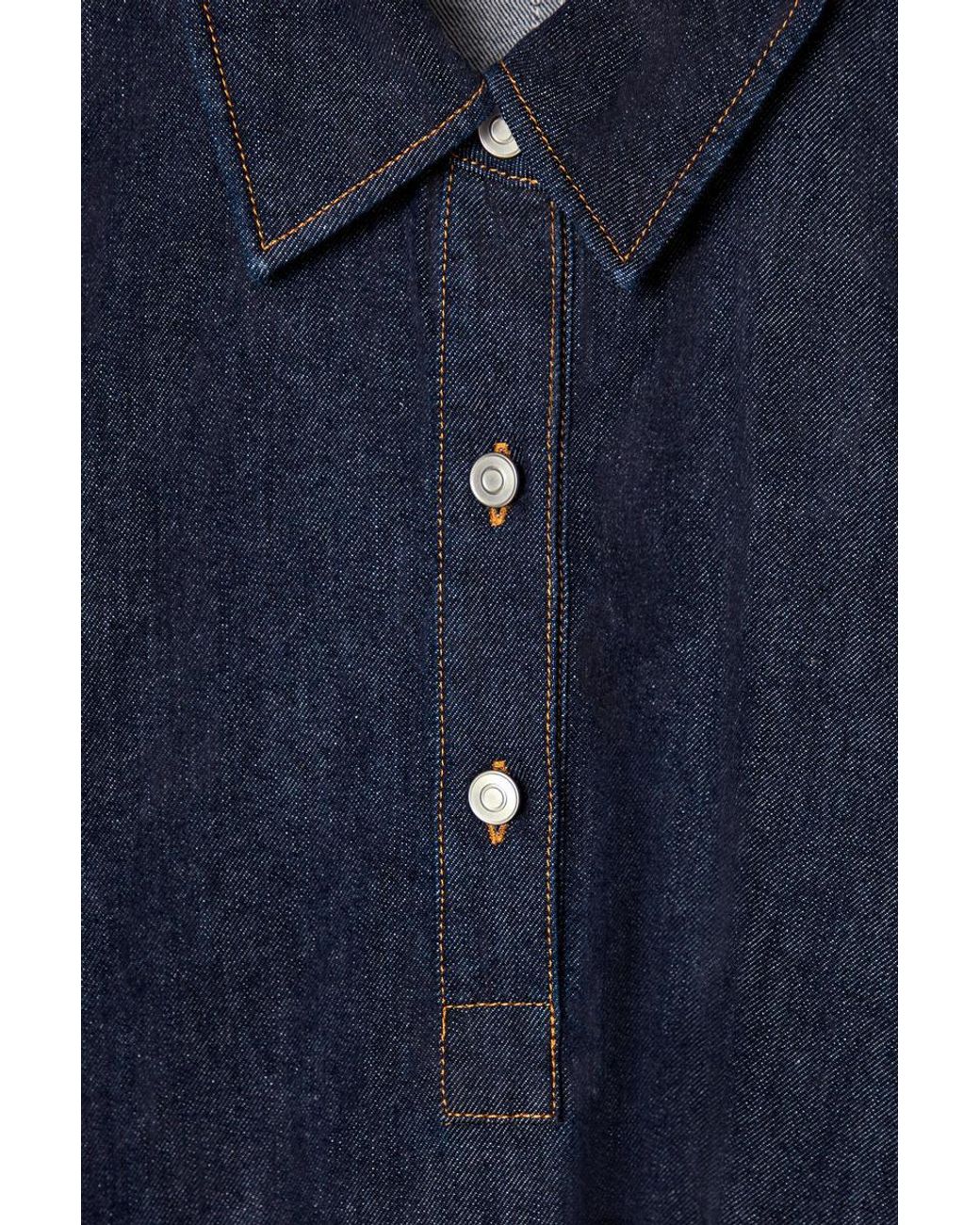 cos denim a line dress ALISO DRESS