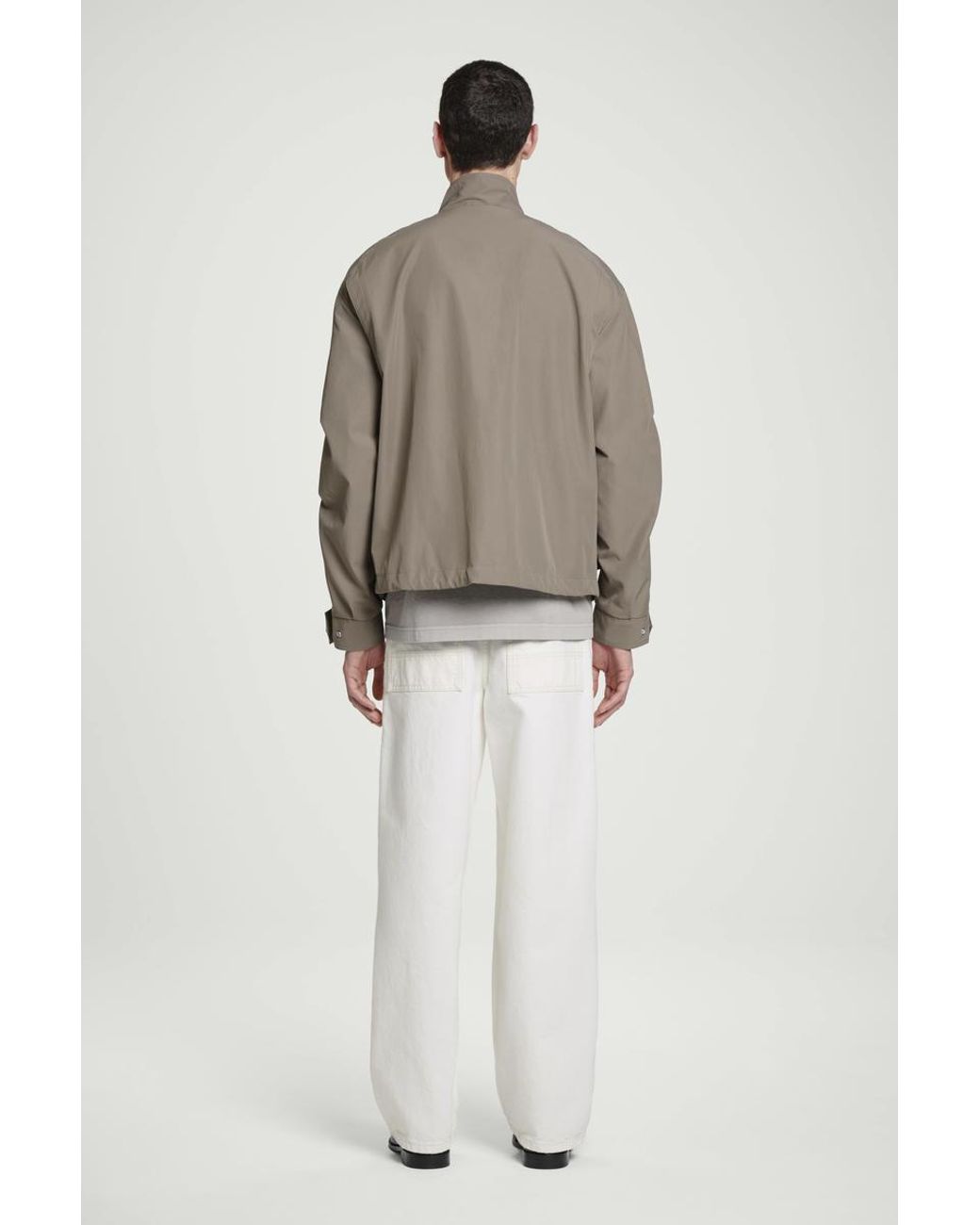 cos-Beige-Twill-Utility-Bomber