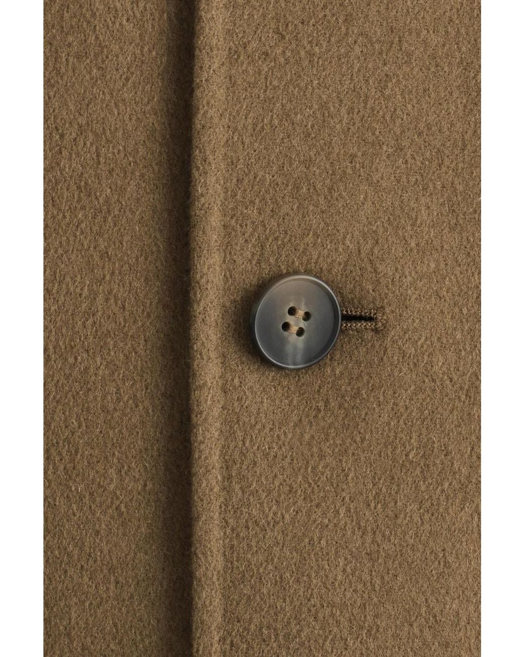 COS Natural Double-Faced Wool Short Pea Coat for men