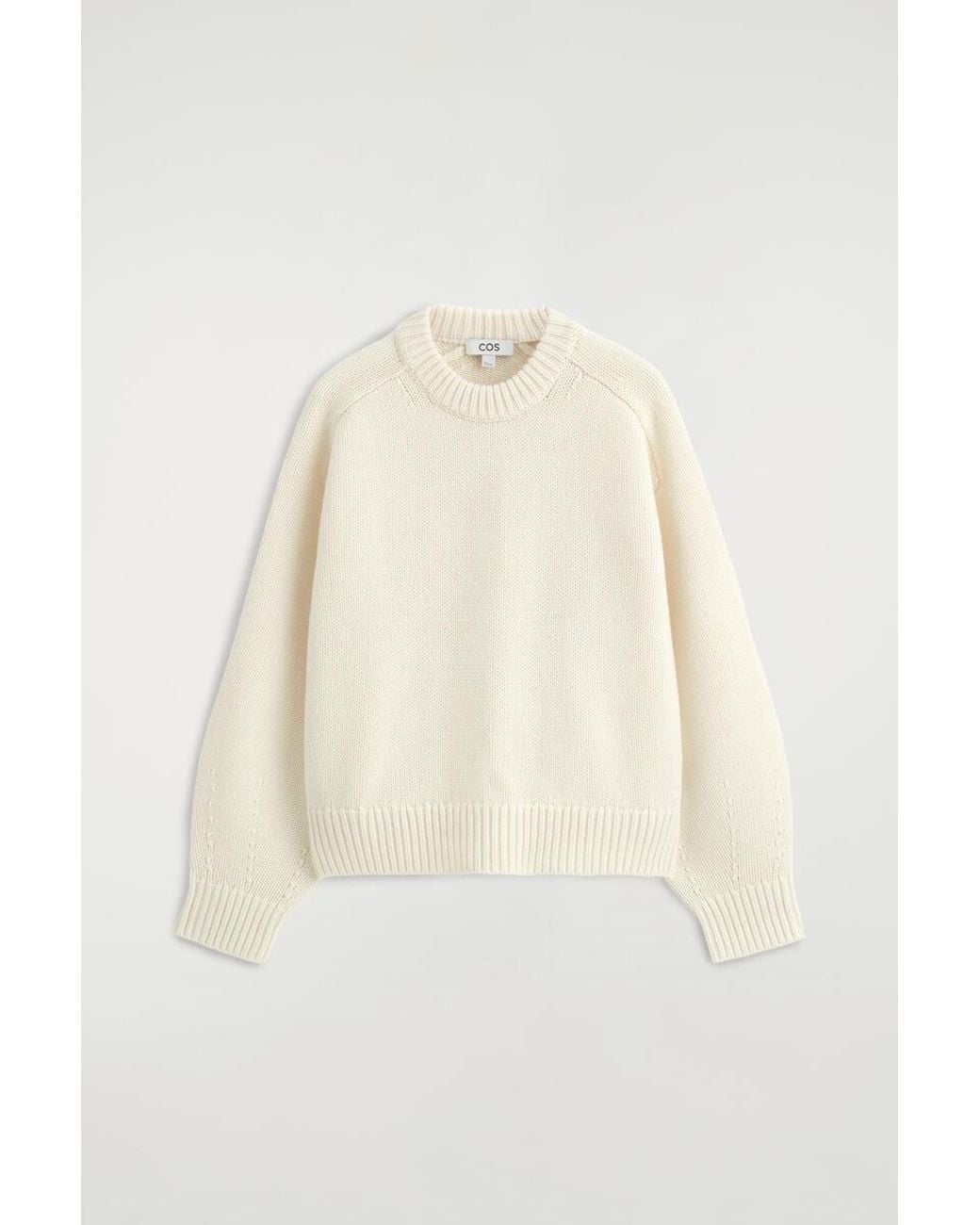 Maglione Girocollo di COS in Natural