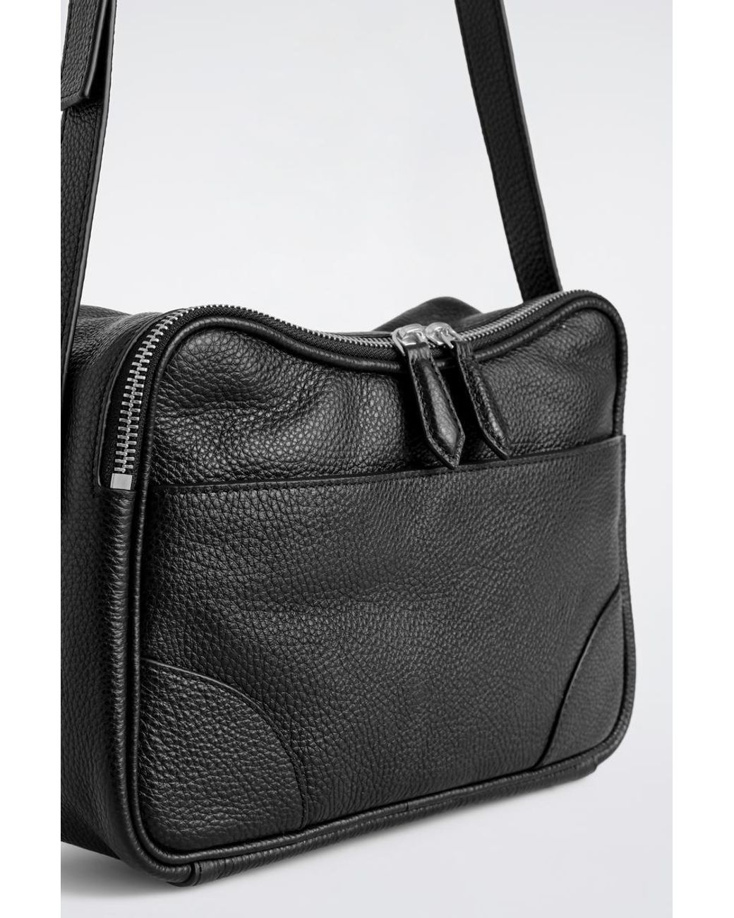COS White Classic Crossbody Bag for men