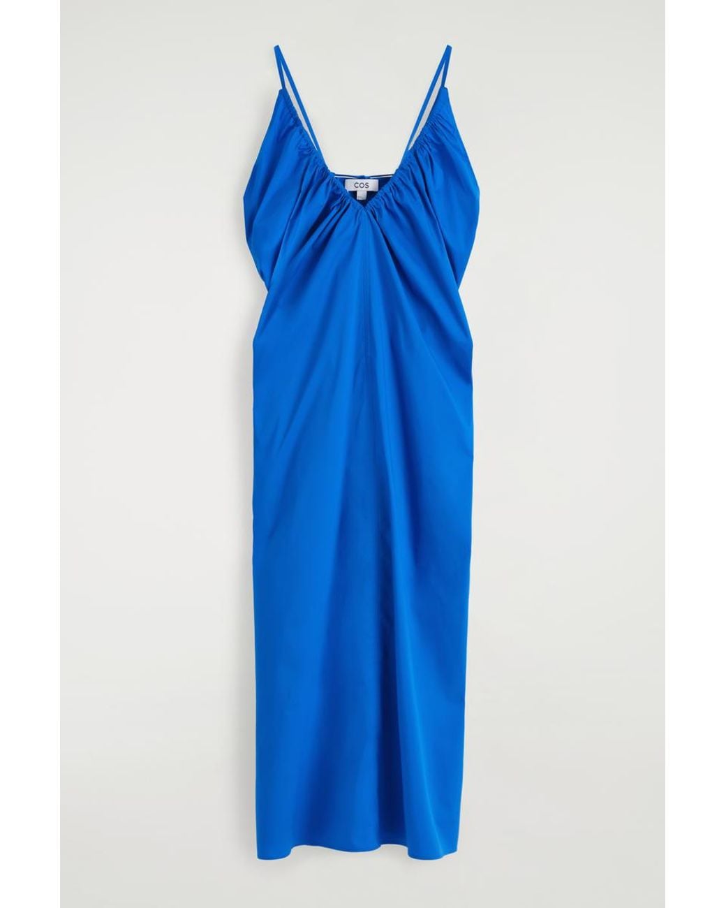 cos ruched maxi dress COS Ruched Maxi Dress