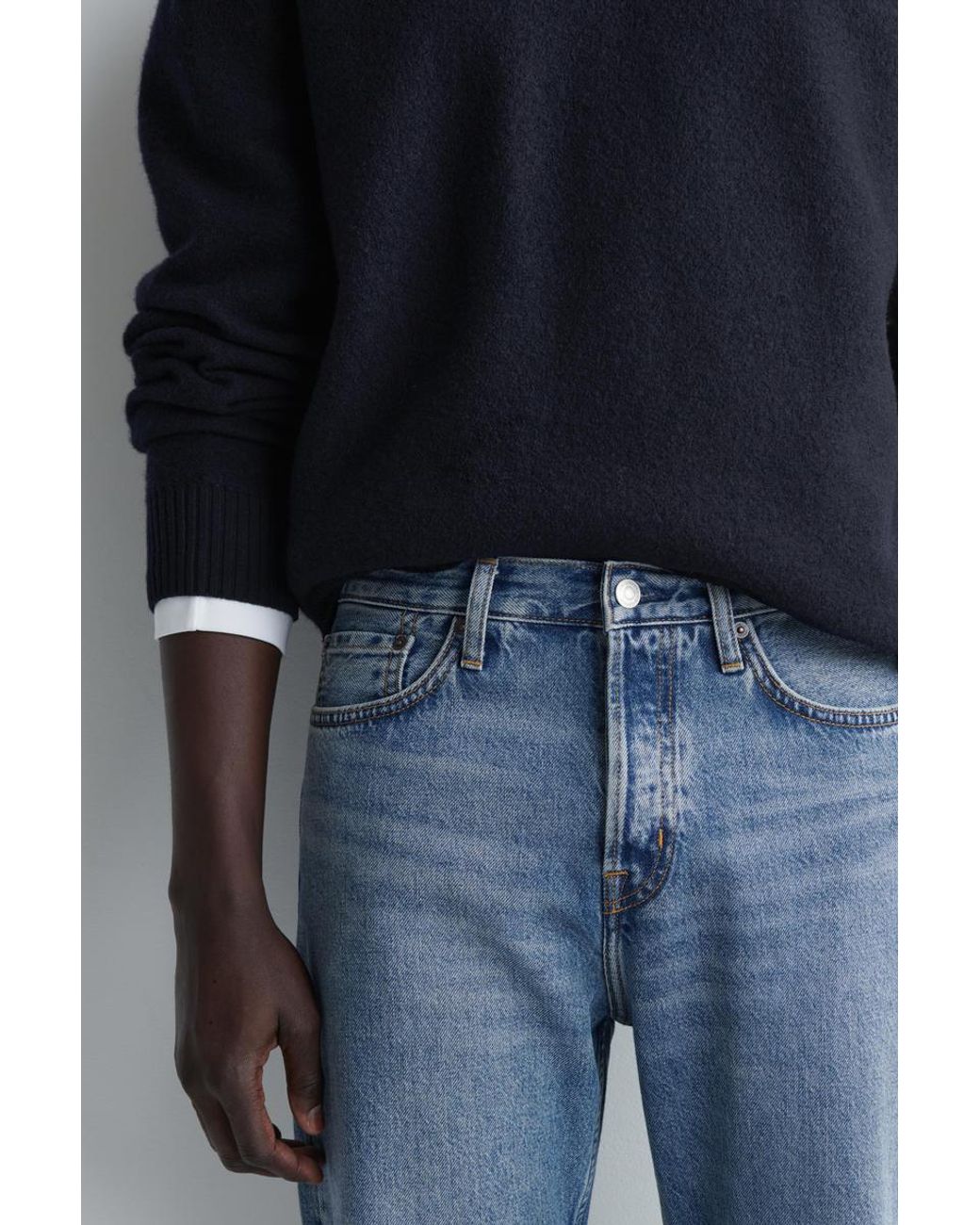 COS Blue Signature Straight-leg Jeans for men