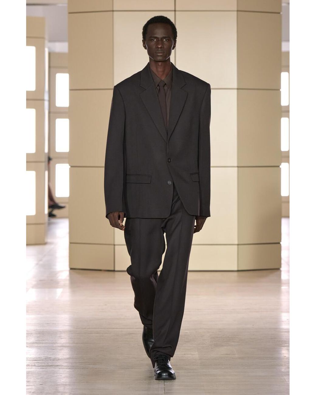 COS Purple Wool-Twill Single-Breasted Blazer for men