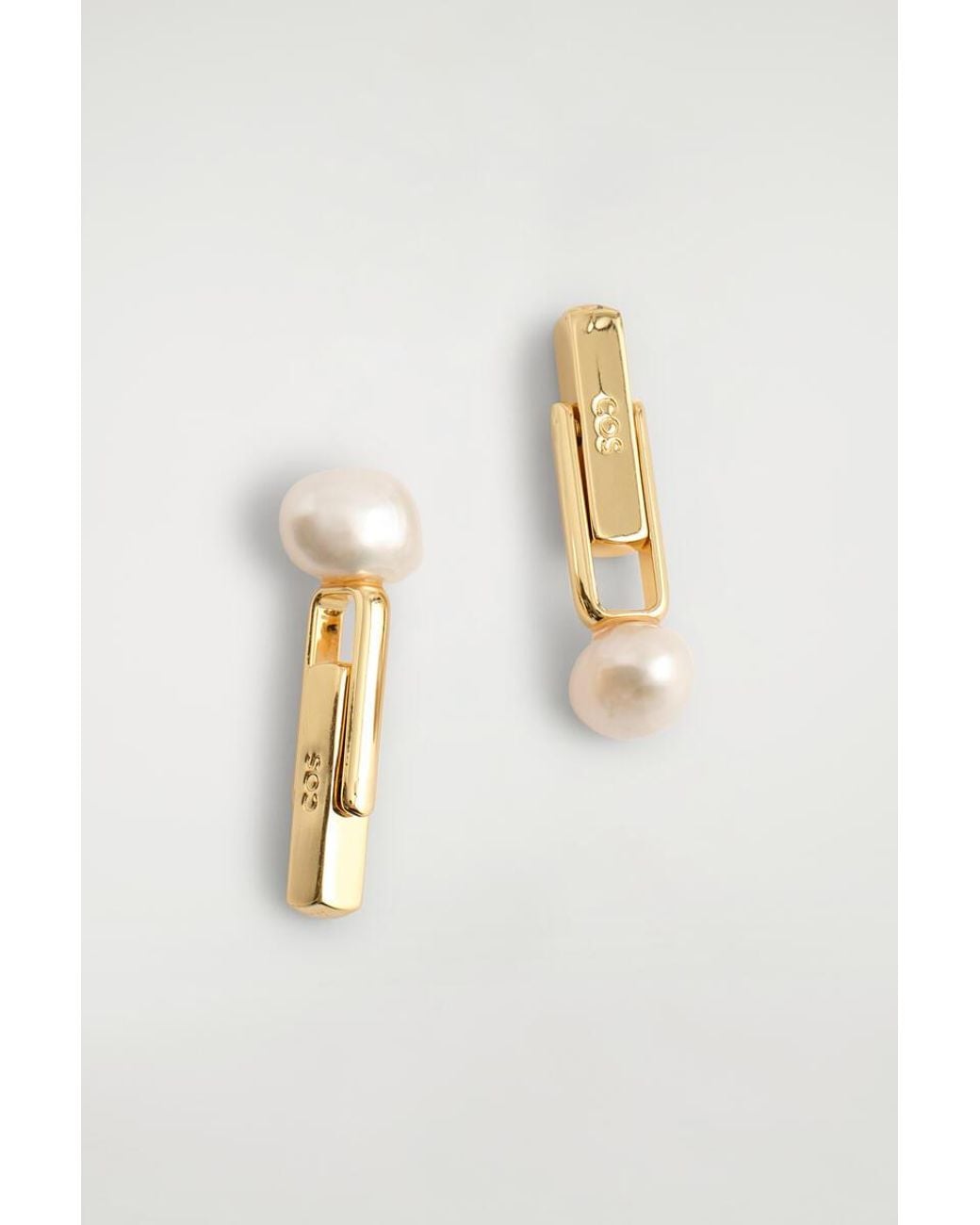COS Natural Freshwater Pearl Cufflinks