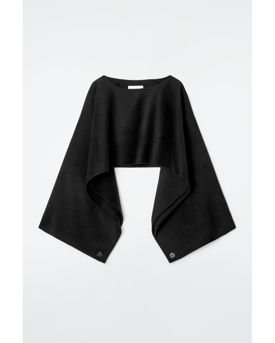 cos-Black-Double-Faced-Wool-