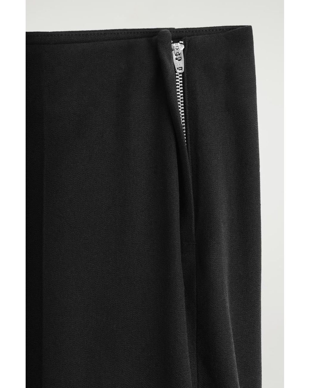 COS Black Tailored Cropped Pants