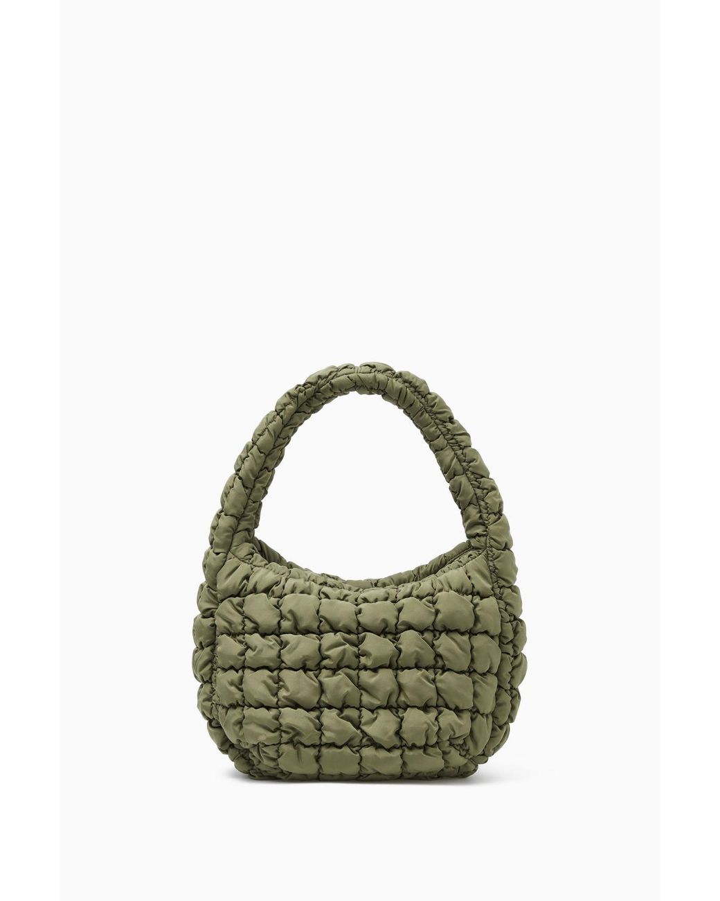 COS Quilted Mini Bag トートバッグ　軽量 おしゃれ 通勤 QUILTED MINI BAG - BLACK | COS US