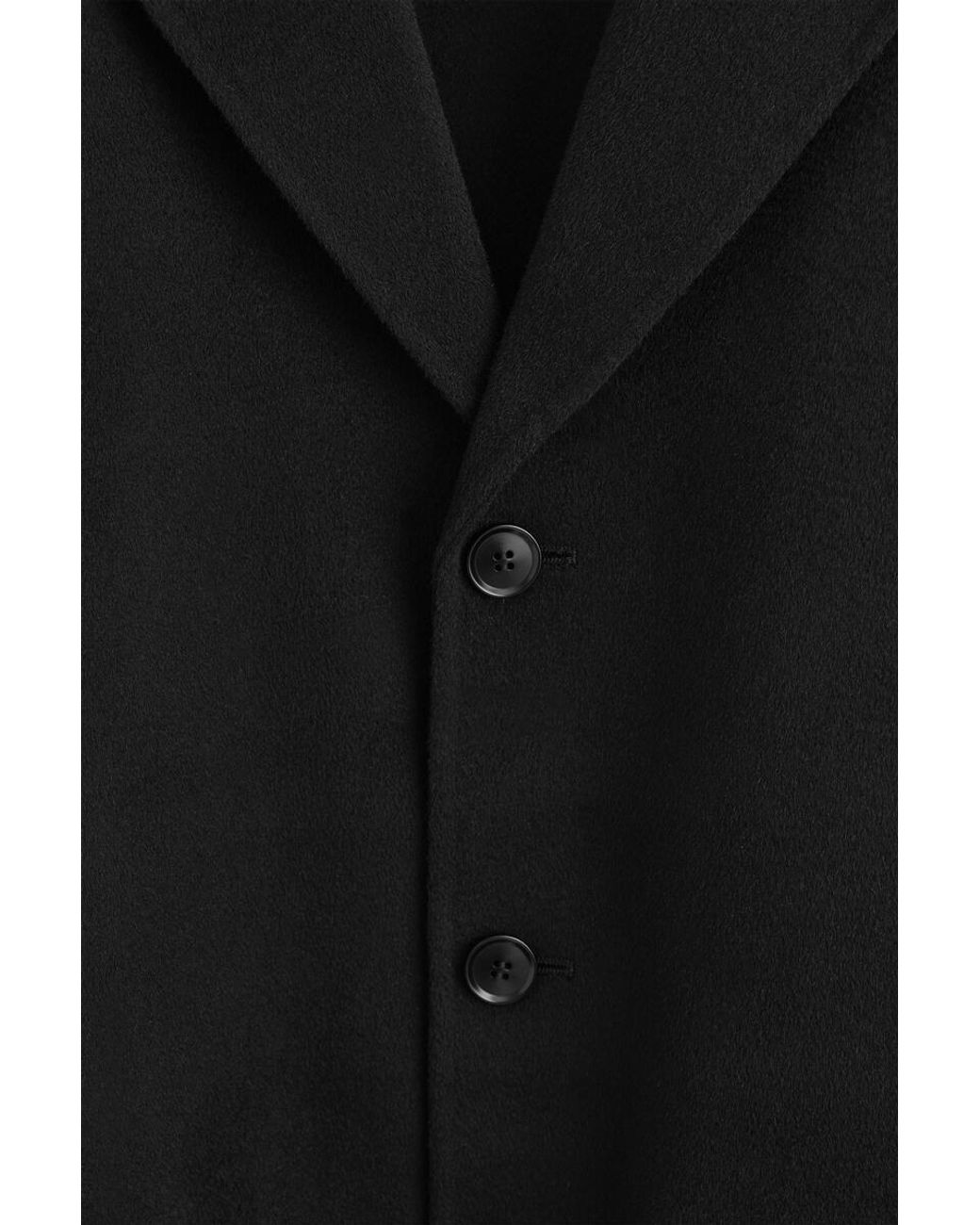 COS Black Double-Faced Pure Cashmere Blazer for men