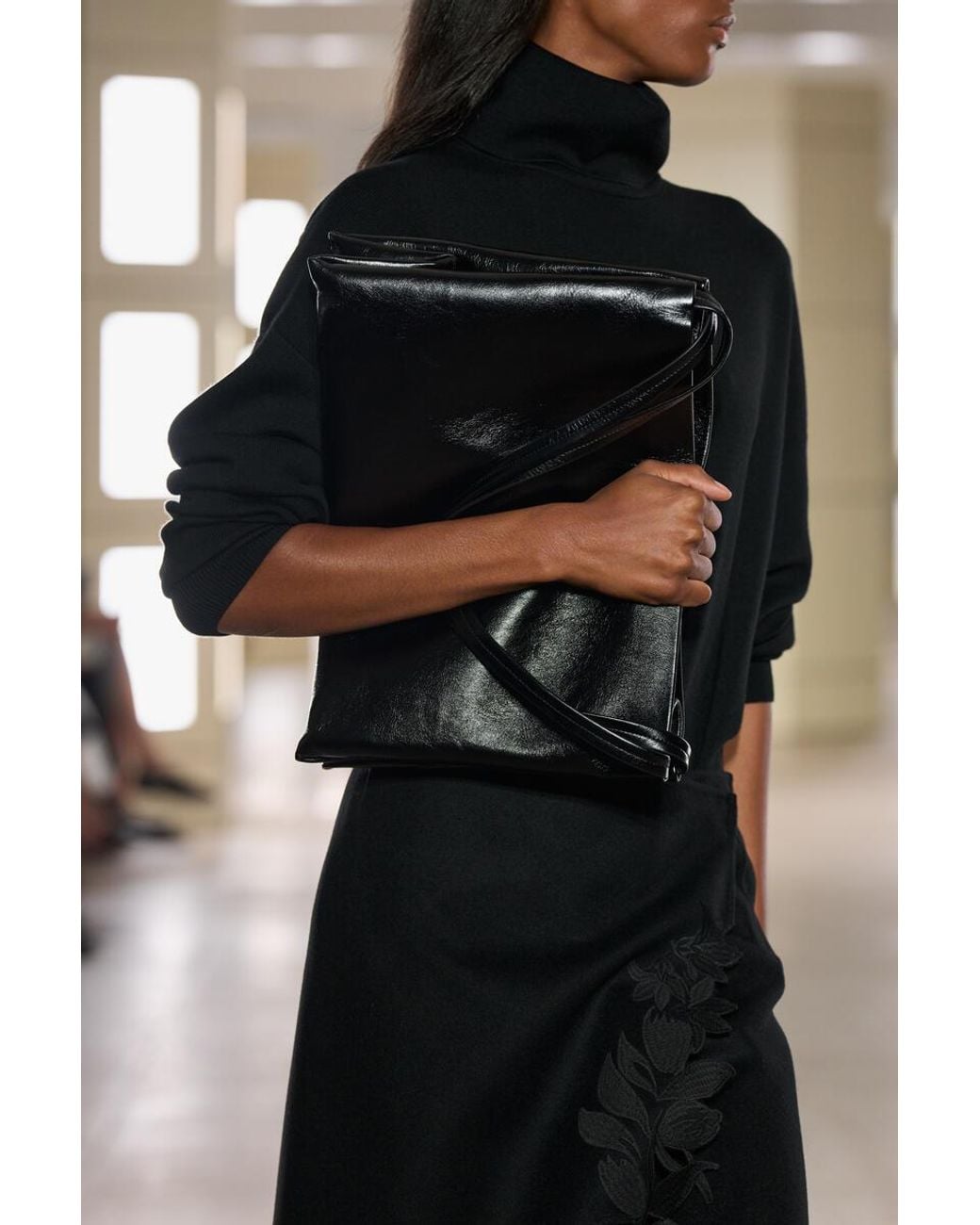 COS Black Pavilion Tote Bag