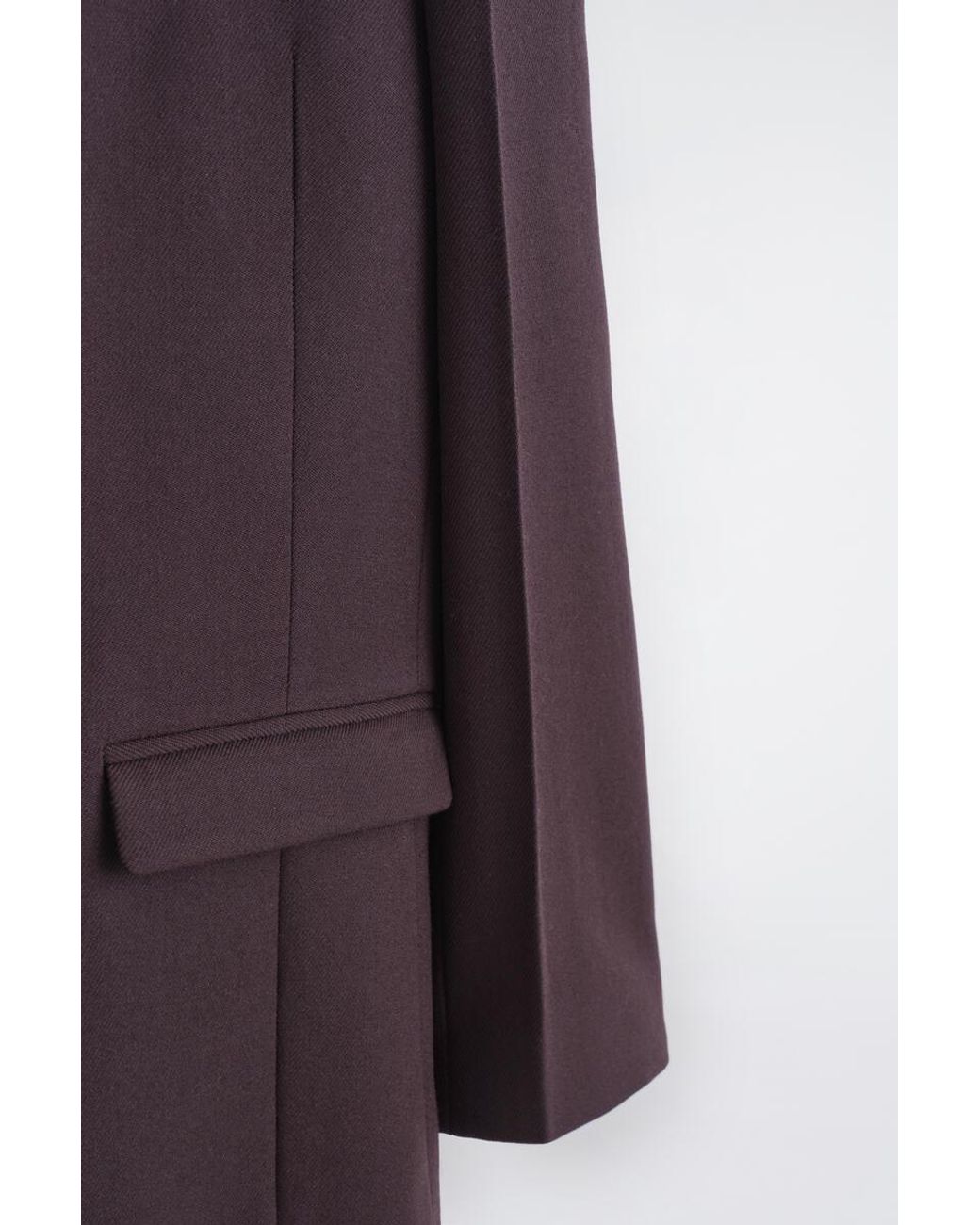 COS Purple Wool-Twill Single-Breasted Blazer for men