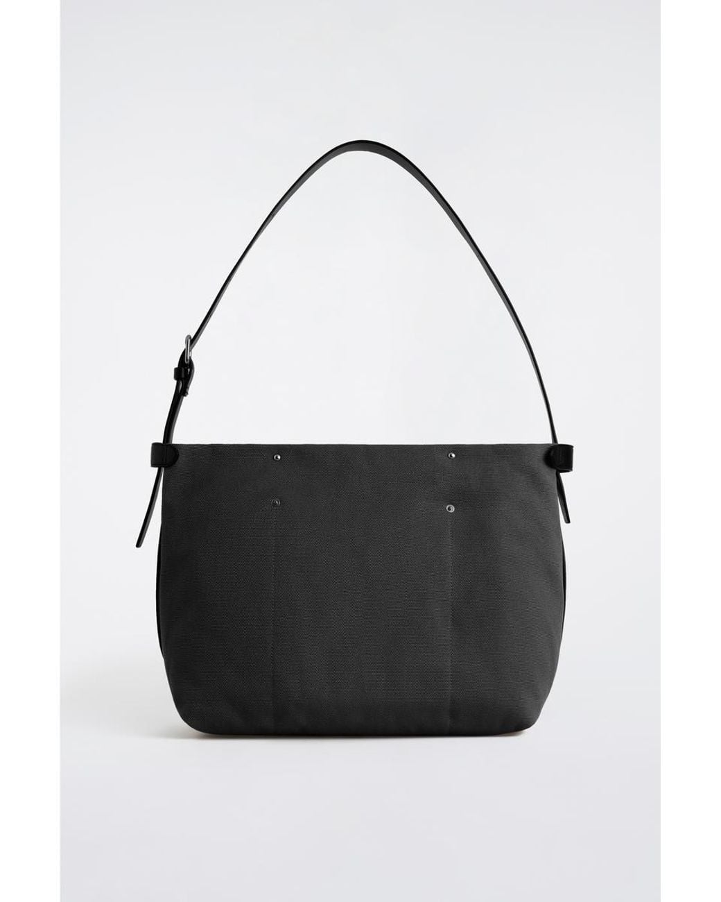 COS Utility Messenger Bag in Black for Men | Lyst