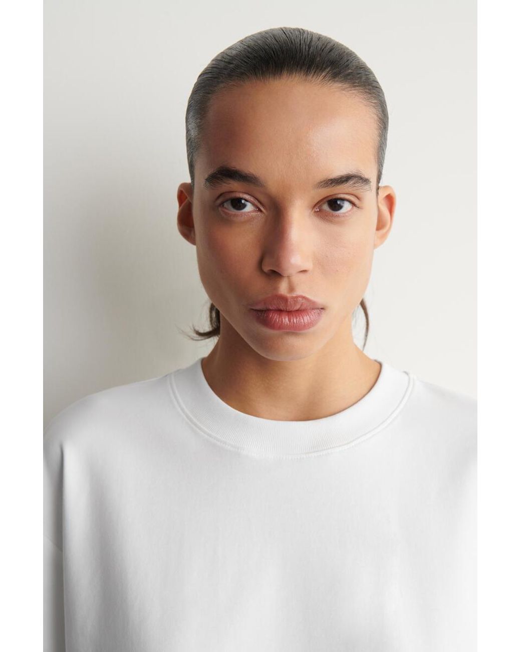 COS White Oversized T-Shirt