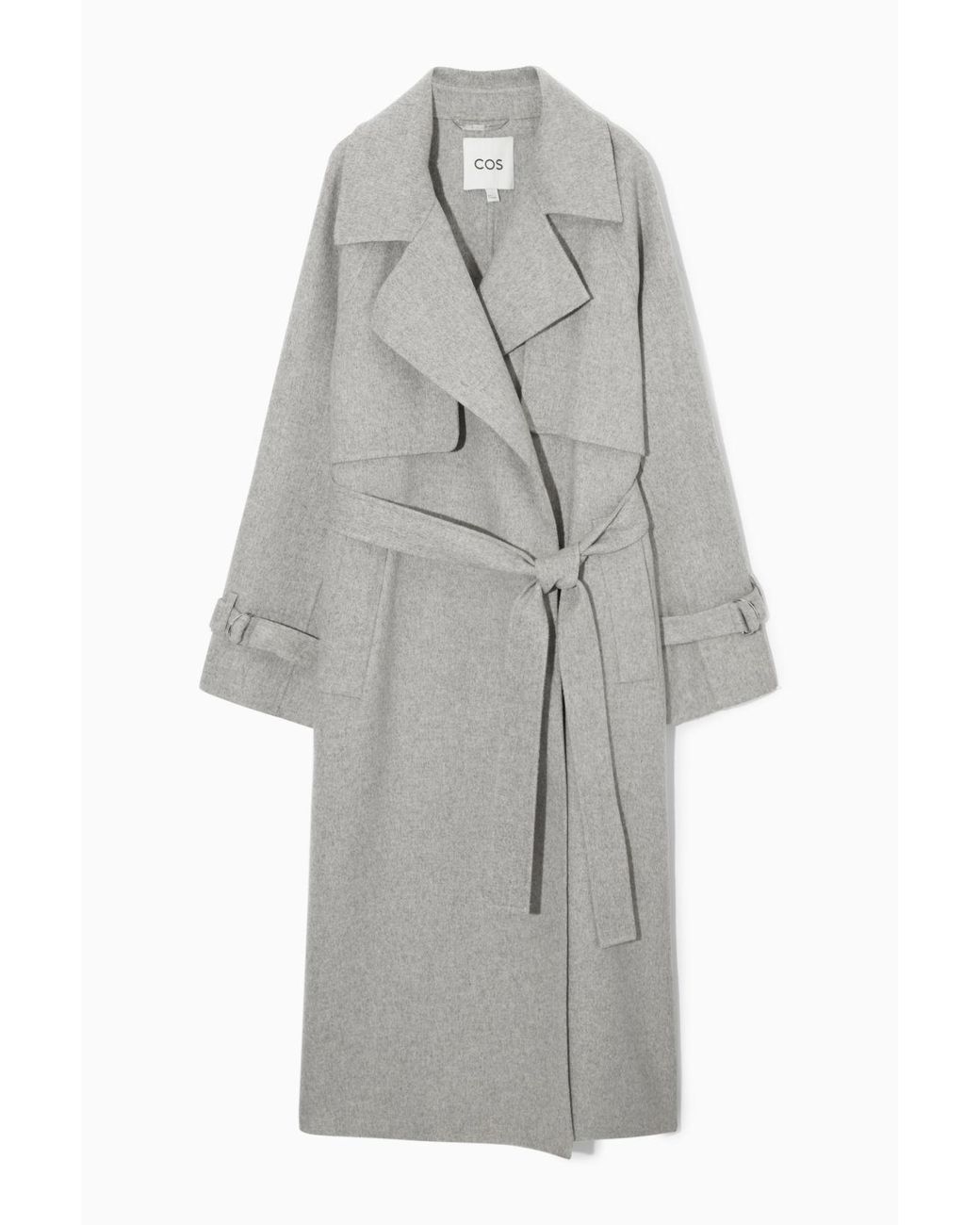 Cos double breasted wool deals coat
