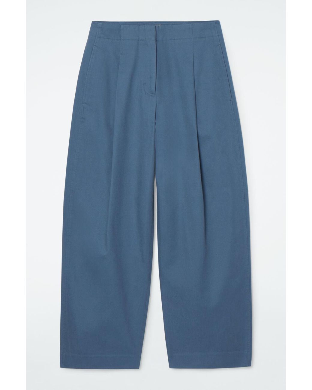 最終限定値下げCOS |Pleated Barrel-Leg Chinos bee0ef849e2199d259949e3827b8f5